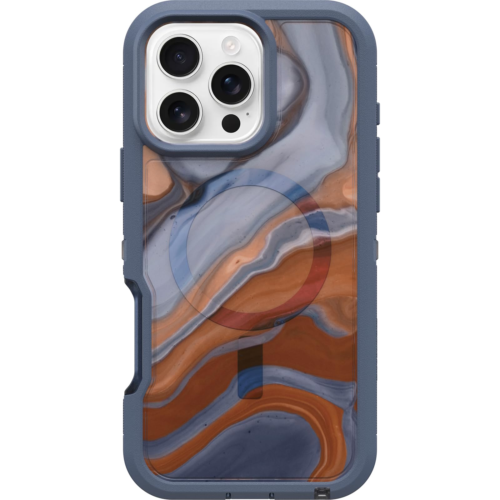 Otterbox Iphone 16 Pro Max Defender Series Xt Clear Case   High Desert Marble