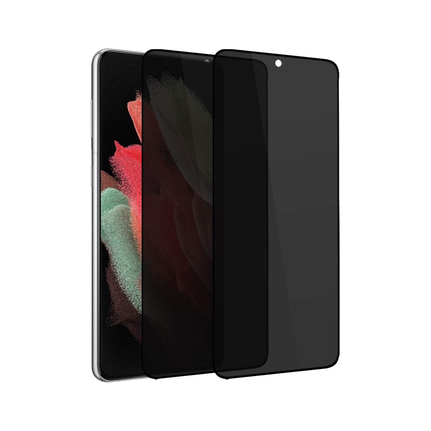 S21 Ultra Privacy Screen Protector   Anti Spy Fingerprint Resistant 9H Hardness Tempered Glass Guard For Samsung S21 Ultra 5G+ 6