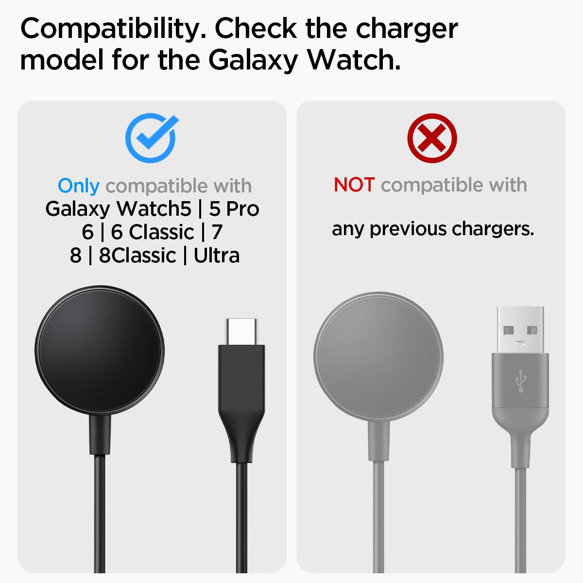 Spigen S353 Compatible With Samsung Galaxy Watch 8 Classic 46Mm, 8 40/44Mm, Ultra 47Mm, 7 40/44Mm, 6 40/44Mm, 6 Classic 43Mm, 5