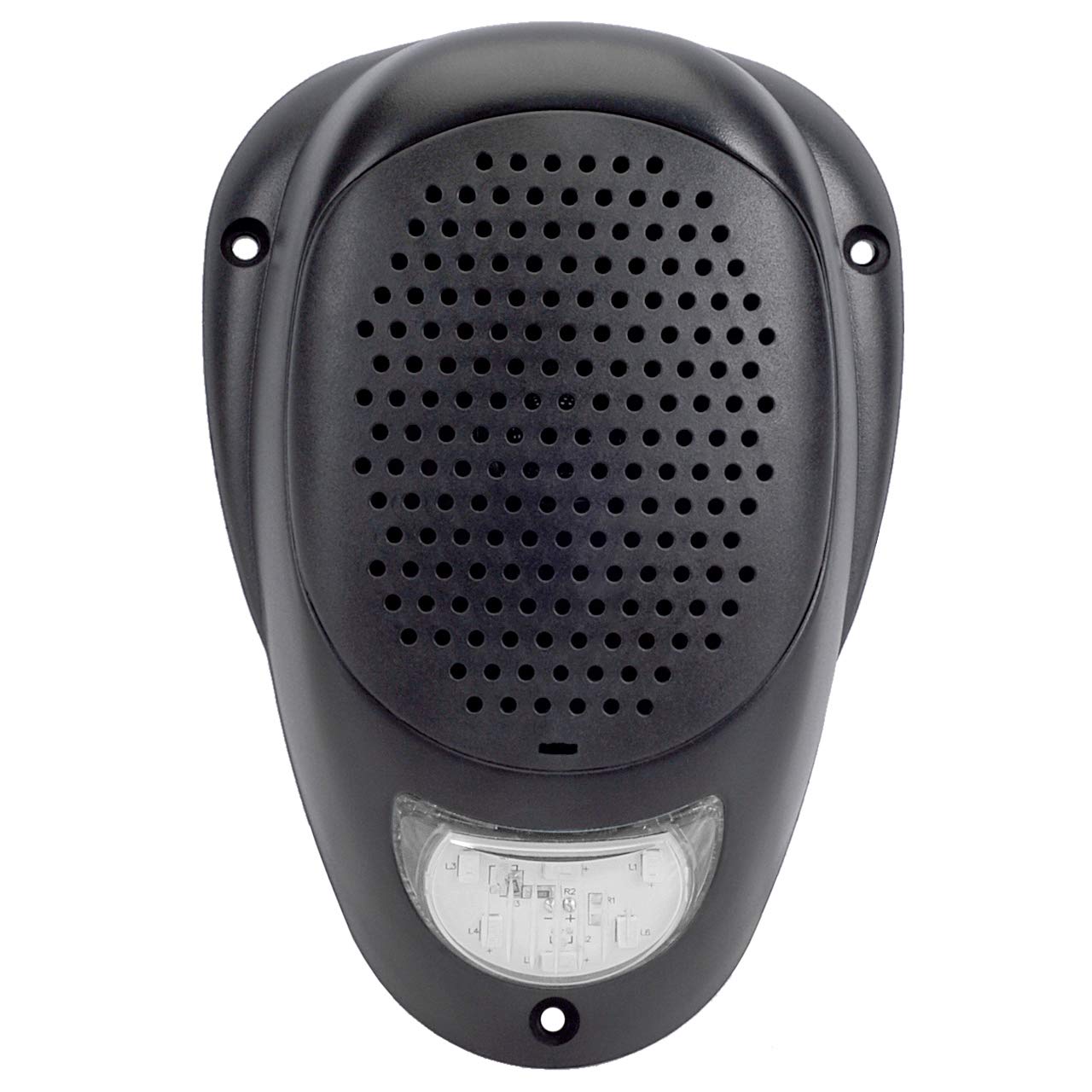 Water Resistant 3' Surface Mount Satellite Speakers With Led Lighting For Marine Rv And Hot Tub   Pair