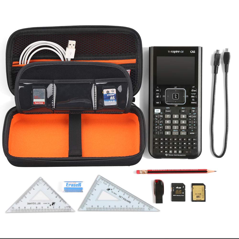 Bovke Graphing Calculator Carrying Case Replacement For Texas Instruments Ti-Nspire Cx Cas/Cx Ii Cas Color Graphing Calculator A