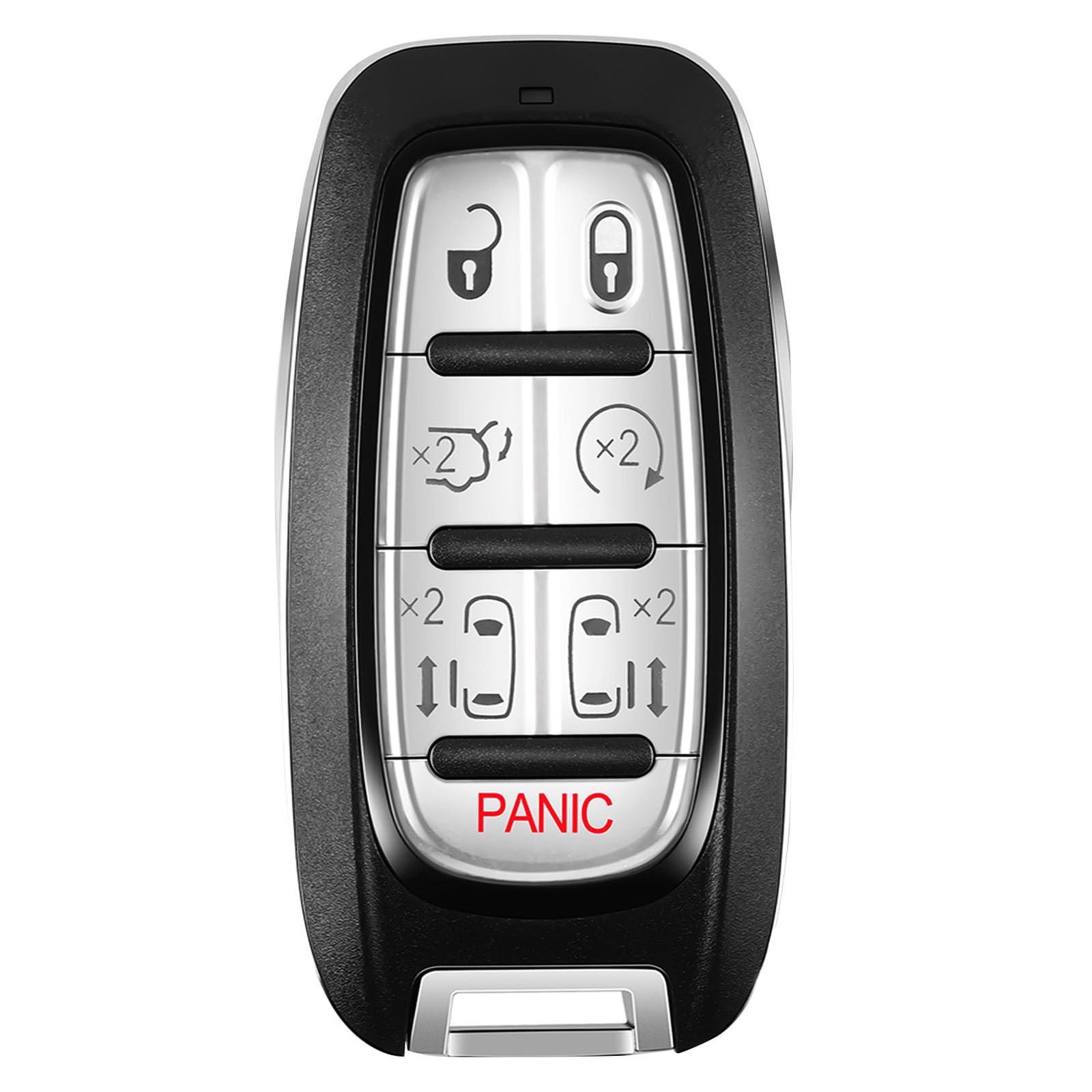 Self-Programmable Replacement for Proximity Smart Keyless Entry Remote Control Key Fob Compatible with 2017 - 2021 Chrysler Paci
