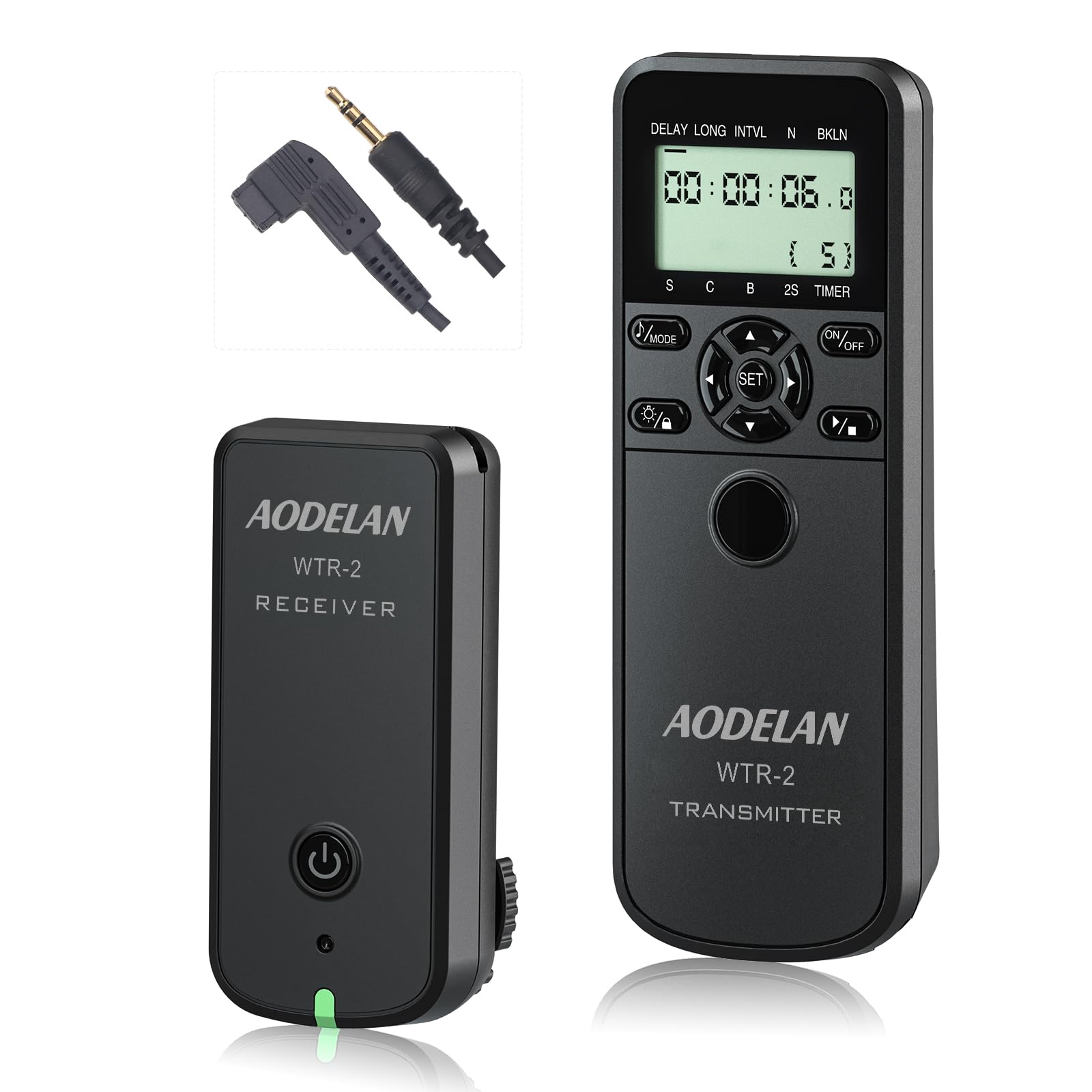 Wireless Shutter Camera Remote Intervalometer Timer Compatible With Sony A67, A65, A57, A55, A900, A850, A700, A580, A560, A550,