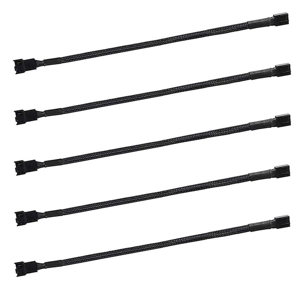 Skineat 12'' Pwm Fan Extension Cable,4 Pin Fan Extension Cable,Cable Extension Pc,Pc Fan Extension Cable, Pwm Fan Extension Cabl