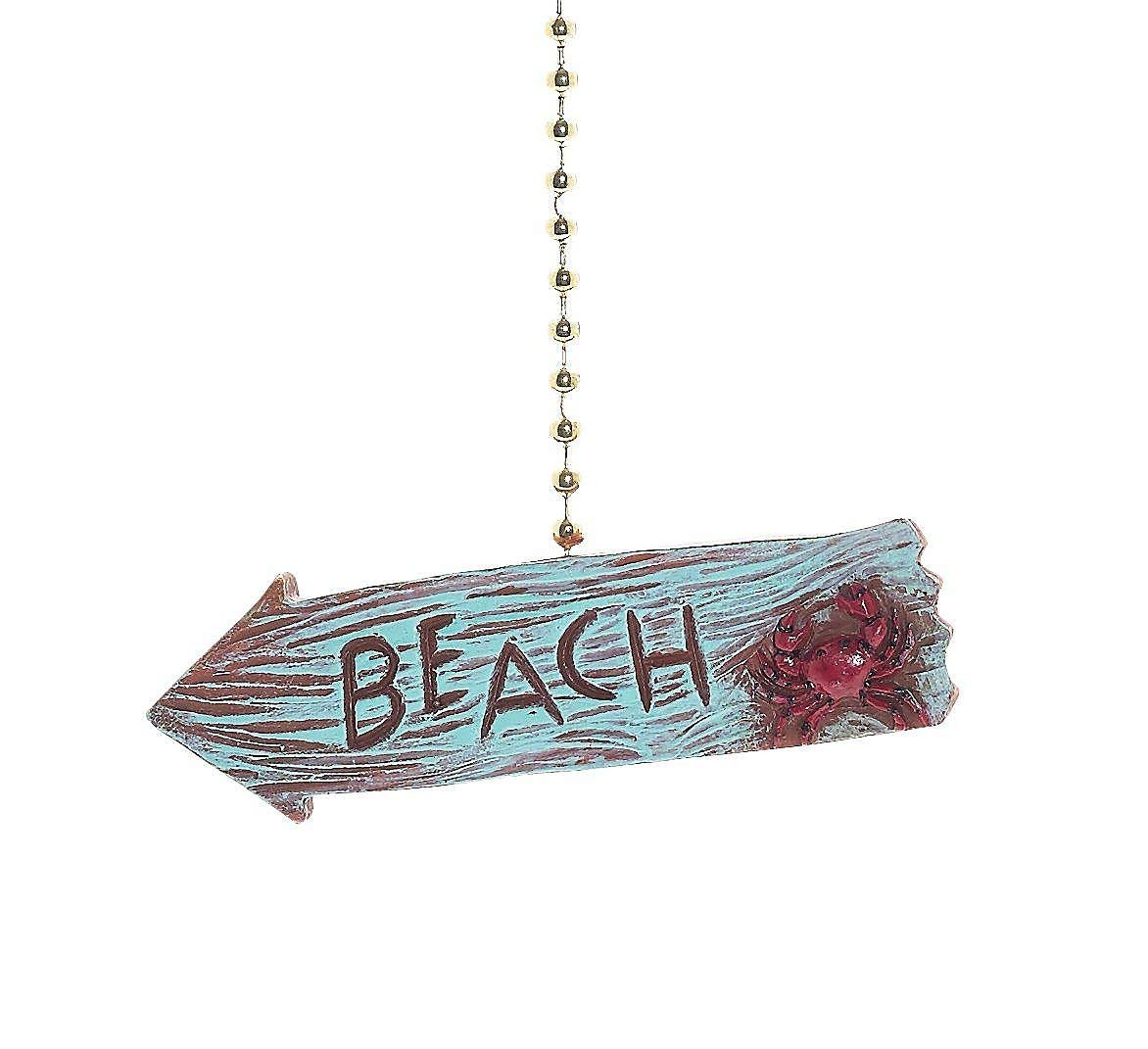 Beach Arrow Fan Pull Decorative Light Chain