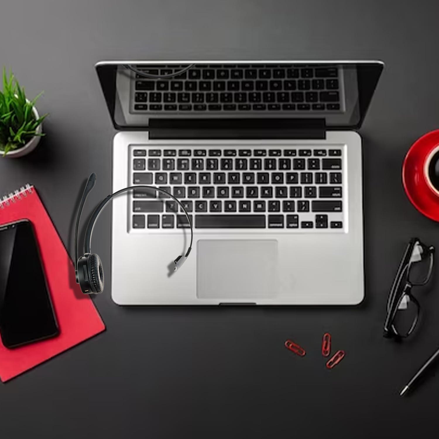 Spracht Hs 2018 Zum Maestro Dect Single Ear Wireless Headset|Desktop Phones Only | Dect Headset With Noise Canceling Headphones