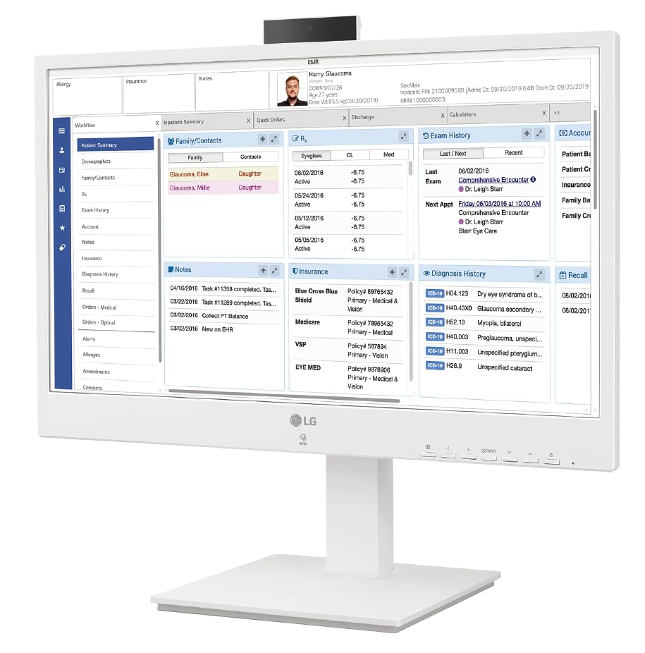 24'' Lg Thin Client Aio Mntr|24'' Lg Thin Client Aio Monitor, 1920X1080, Ips, Rfid, Intel  Celeron N5105, 8Gb Ddr4, 16Gb Emmc, H