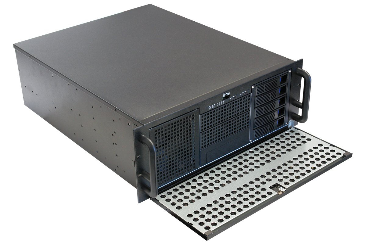 Norco Rpc 450Fh 4U Server Rackmount Chassis With 5 Hot Swappable Drive Bays