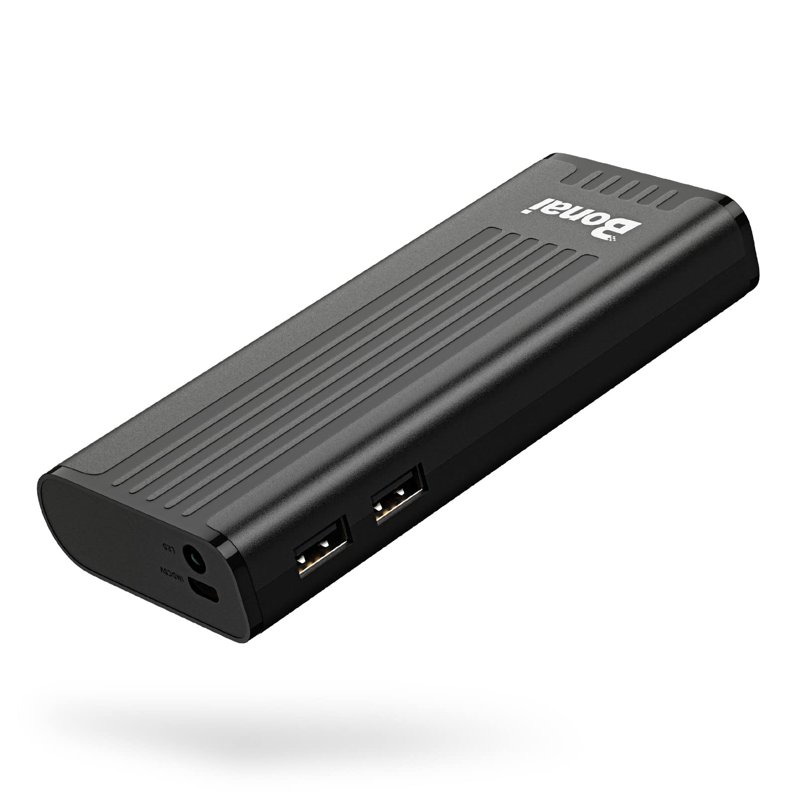 Bonai 10000Mah Portable Charger For Heated Vest, 5V 2.1A Battery Pack For Heated Jacket With Dual Usb Output & Led Flashlight Fo