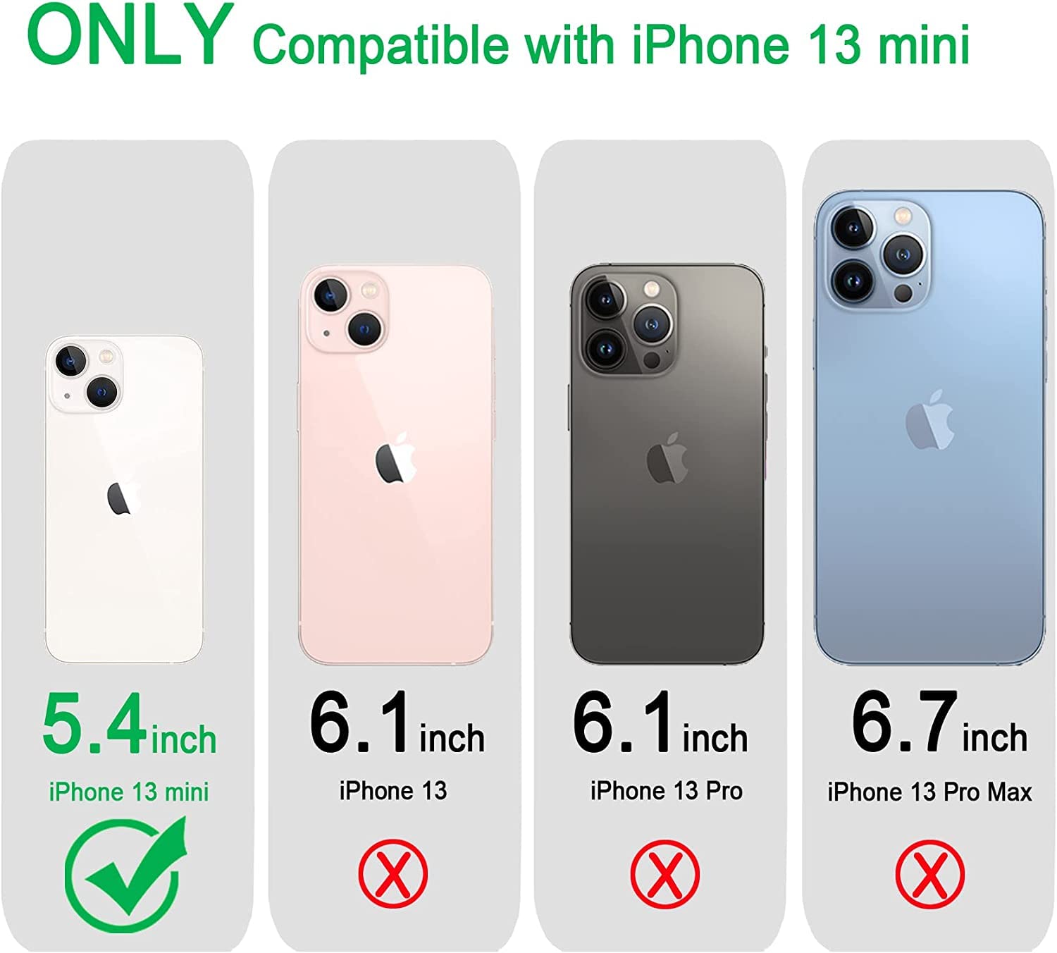 Jjgoo Compatible With Iphone 13 Mini Case, Soft Transparent Shockproof Protective Slim Thin Bumper Phone Cover For Iphone 13 Min