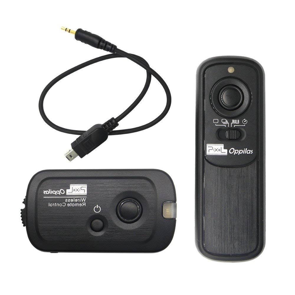 Pixel Oppilas/DC2 Wireless Remote Shutter Release for Nikon Z6,Z7,D3100, D3200, D3300, D5000, D5100, D5200, D5300, D5500, D90,D7