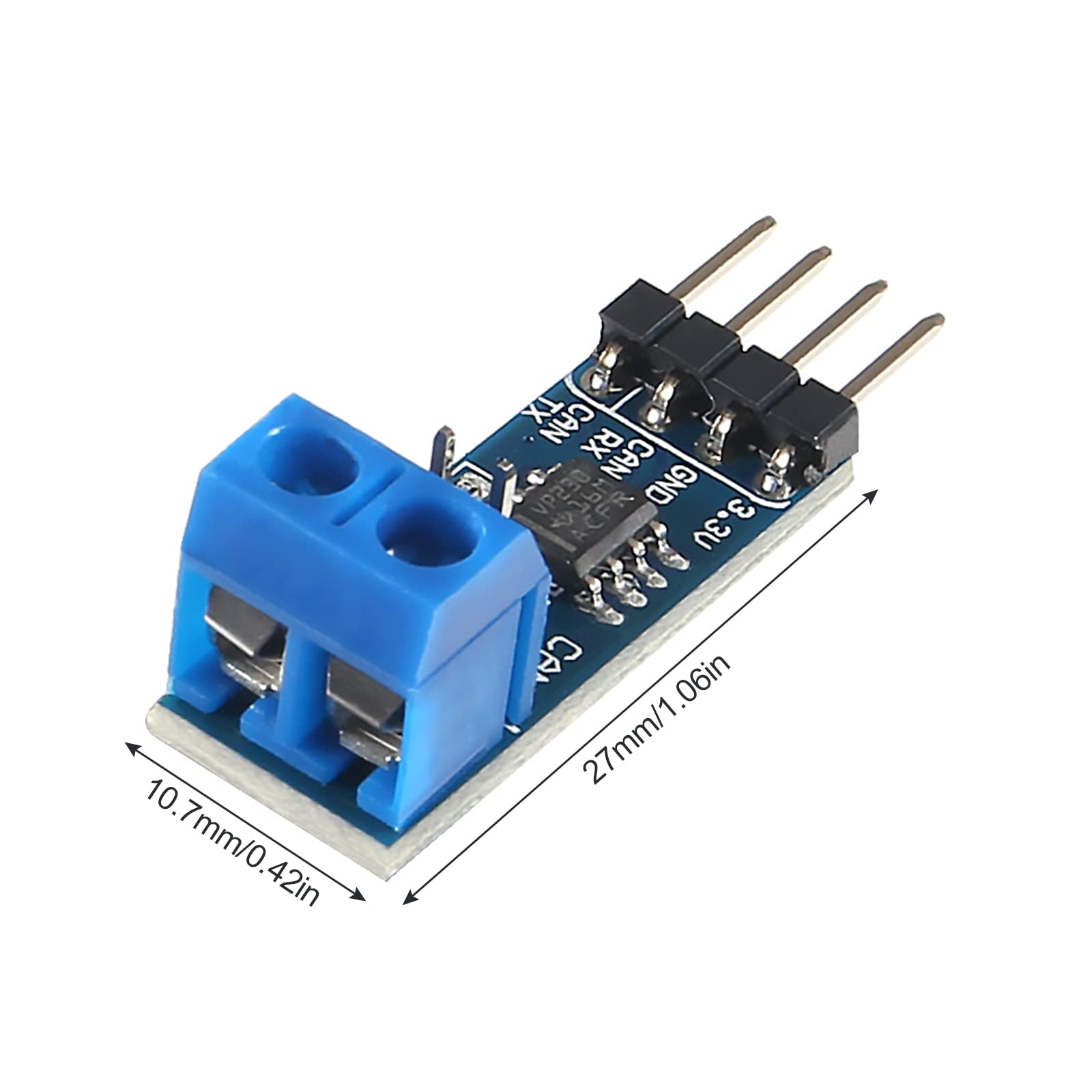 Dweii 3Pcs 3.3V Sn65Hvd230 Can Board Kit Connecting Mcus To Can Network Esd Protection Onboard Can Transceiver Compatible With P
