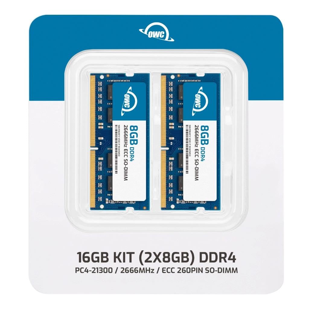 Owc 16Gb (2X8Gb) Ddr4 Ram Compatible With Synology Diskstation Ds723+ And Ds923+ Nas System 2666Mhz Pc4 21300 Cl19 Ecc Unbuffere