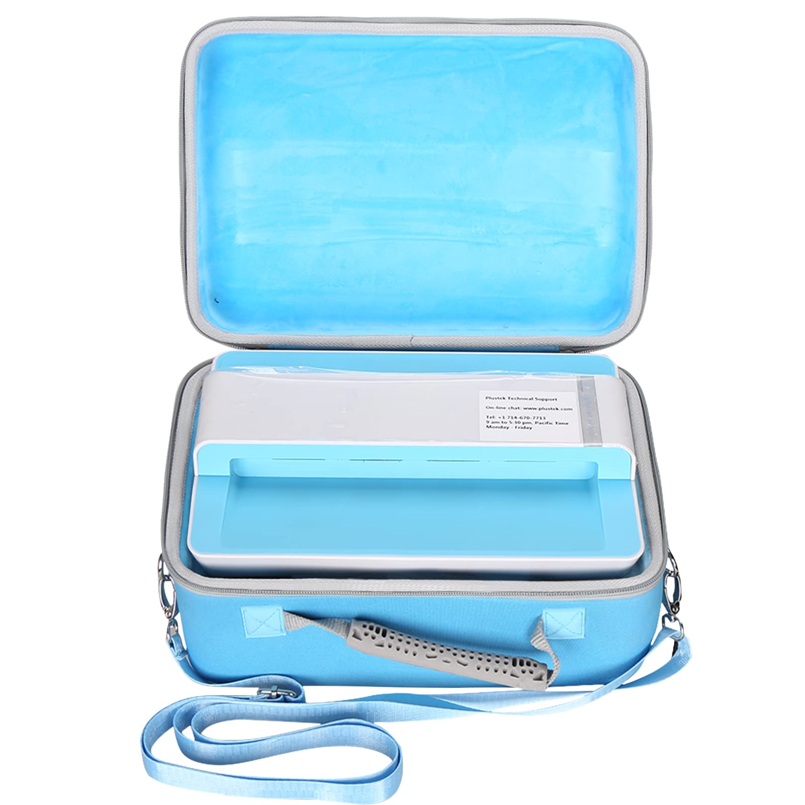 Tourmate Hard Document Scanner Carrying Case For Plustek Photo Scanner   Ephoto Z300, Scan 4X6 Photo In 2Sec, Auto Crop And Desk