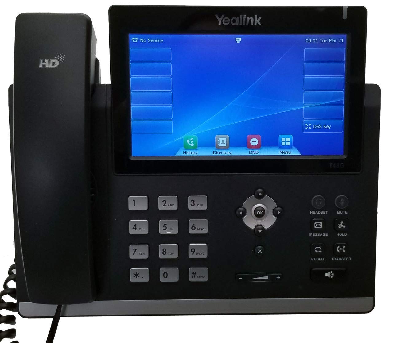 Yealink Sip-T48G Gbit Voip Phone Ultra-Elegant Touchscreen