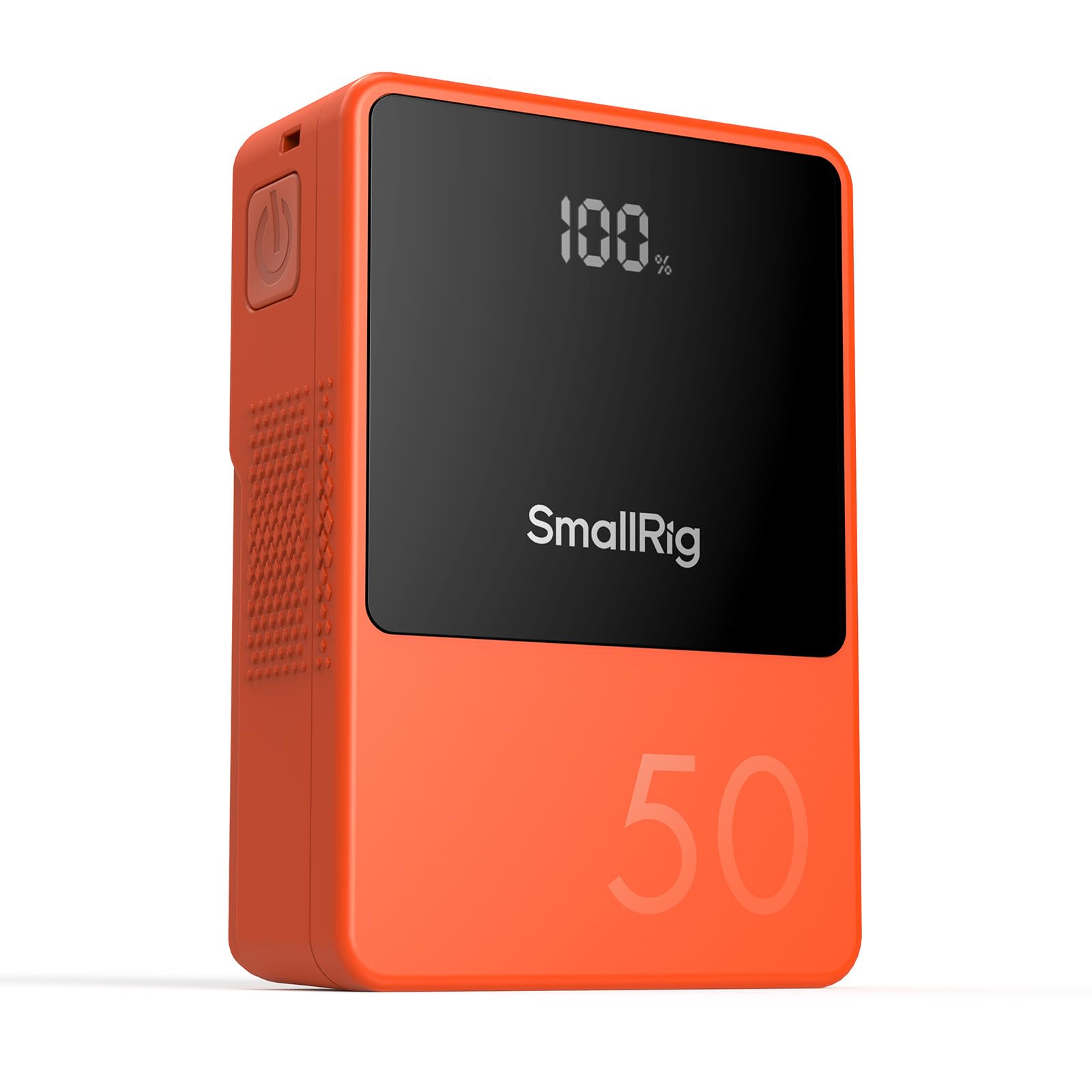 SMALLRIG V Mount Battery VB50 Orange, 50Wh / 3400mAh V Mount Battery with 45W Output, 1.5H Full Charge, with USB-C, D-TAP, USB-A