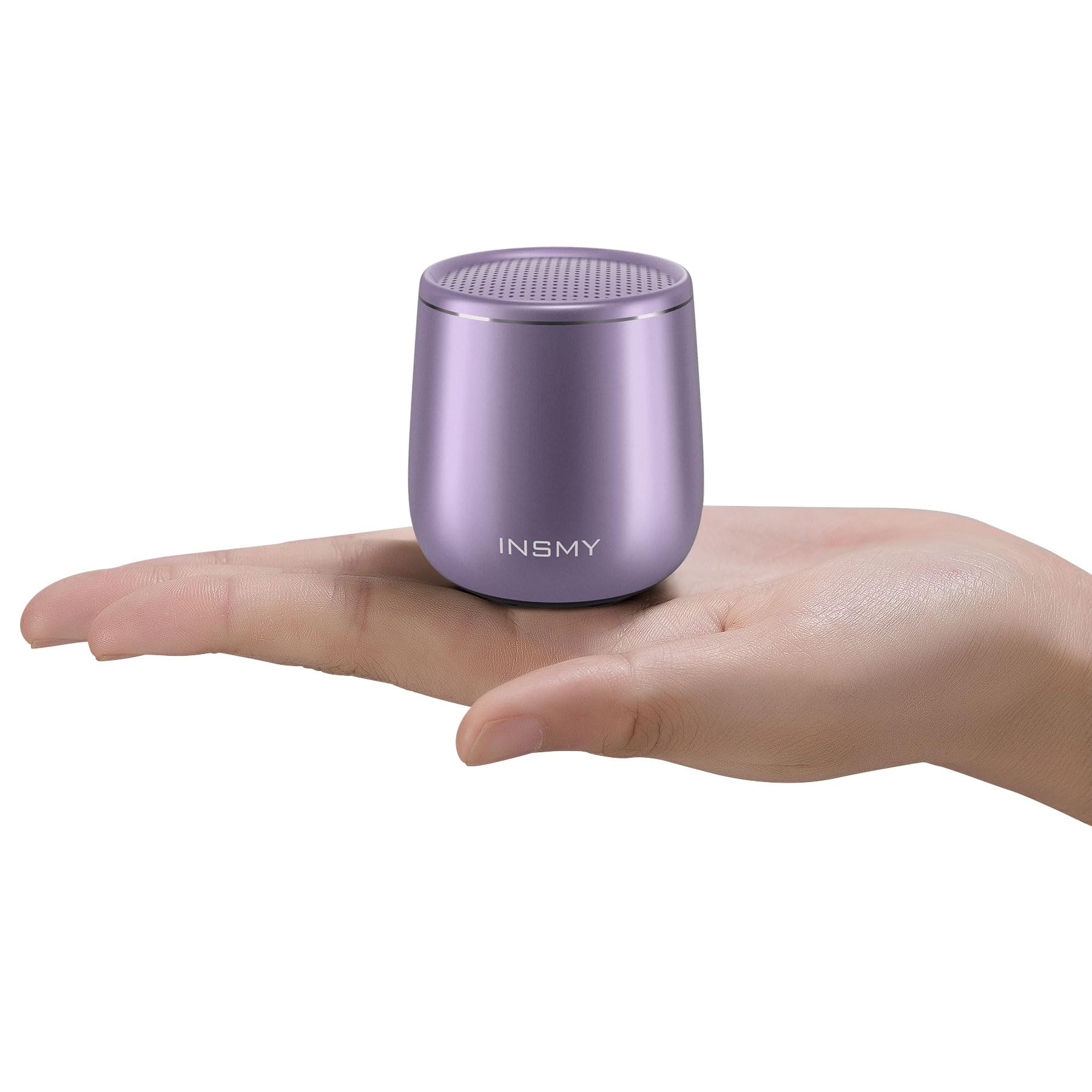 Insmy C17 Max, Waterproof Small Bluetooth Speaker, Rich Audio, Pairing, Portable, Handheld, Purple