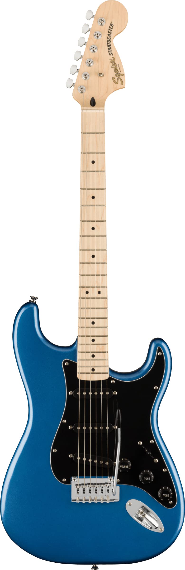 Fender Squier Affinity Stratocaster - Lake Placid Blue Bundle With Frontman 10G Amplifier, Gig Bag, Tuner, Instrument Cable, Str