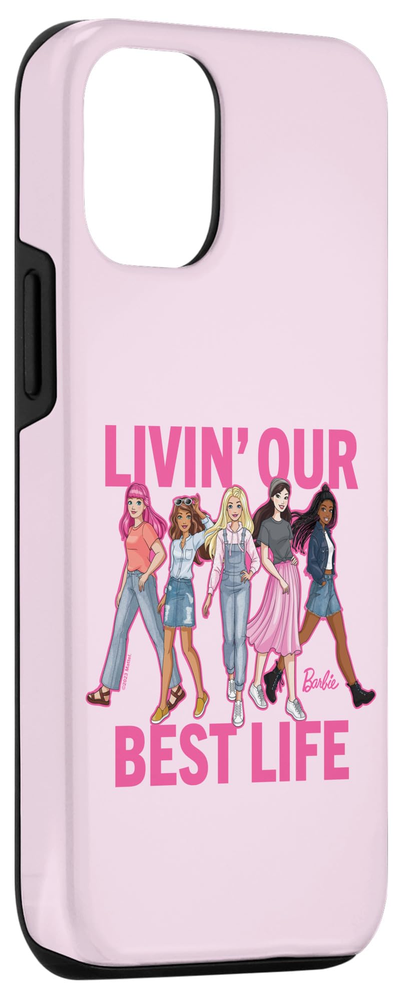 Iphone 12/12 Pro Barbie Livin ' Our Best Life Case
