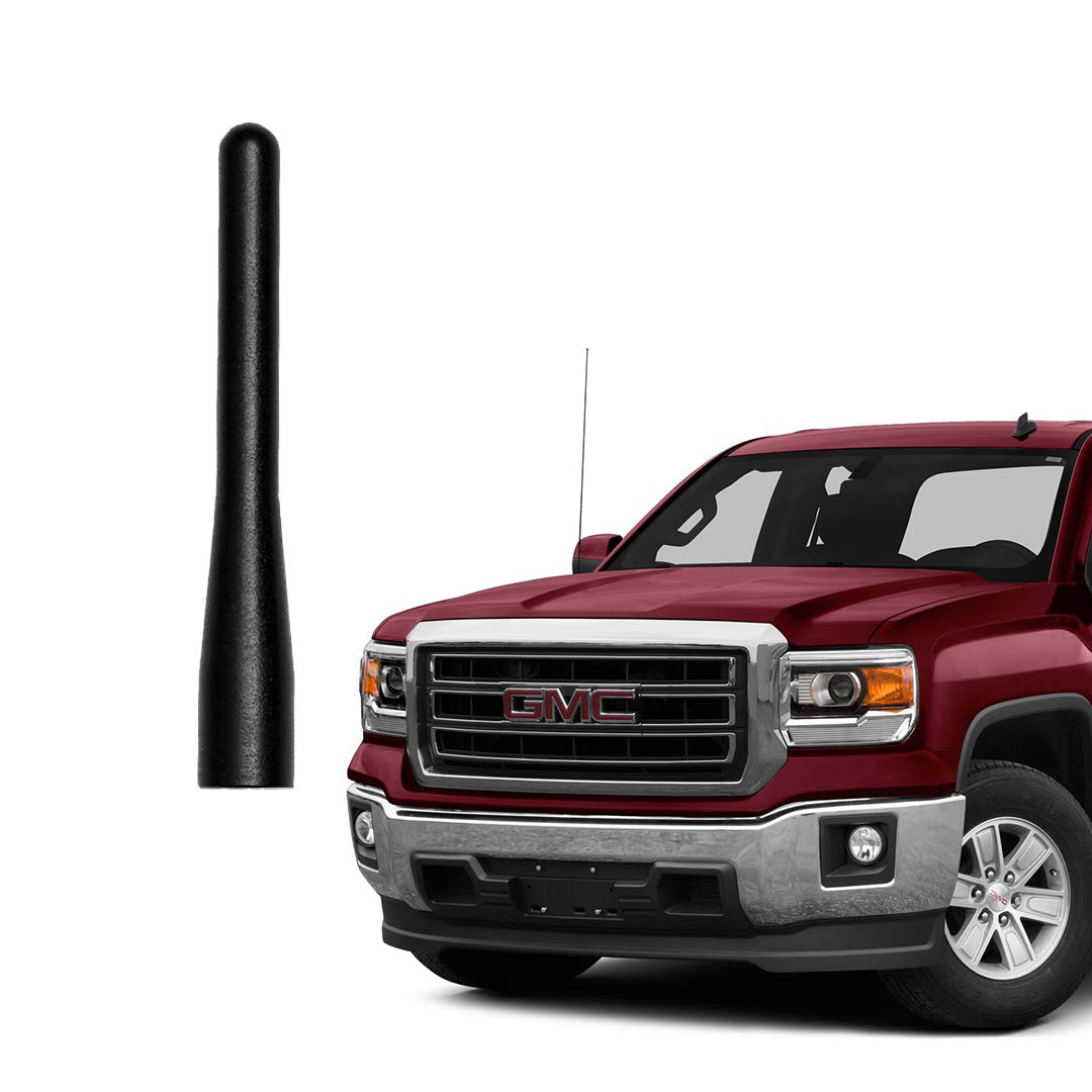 Gm Truck Short Radio Antenna, Compatible With 1999 2023 Chevy Silverado/Gmc Sierra 1500 2500 3500 Truck Pickup Direct Replacemen