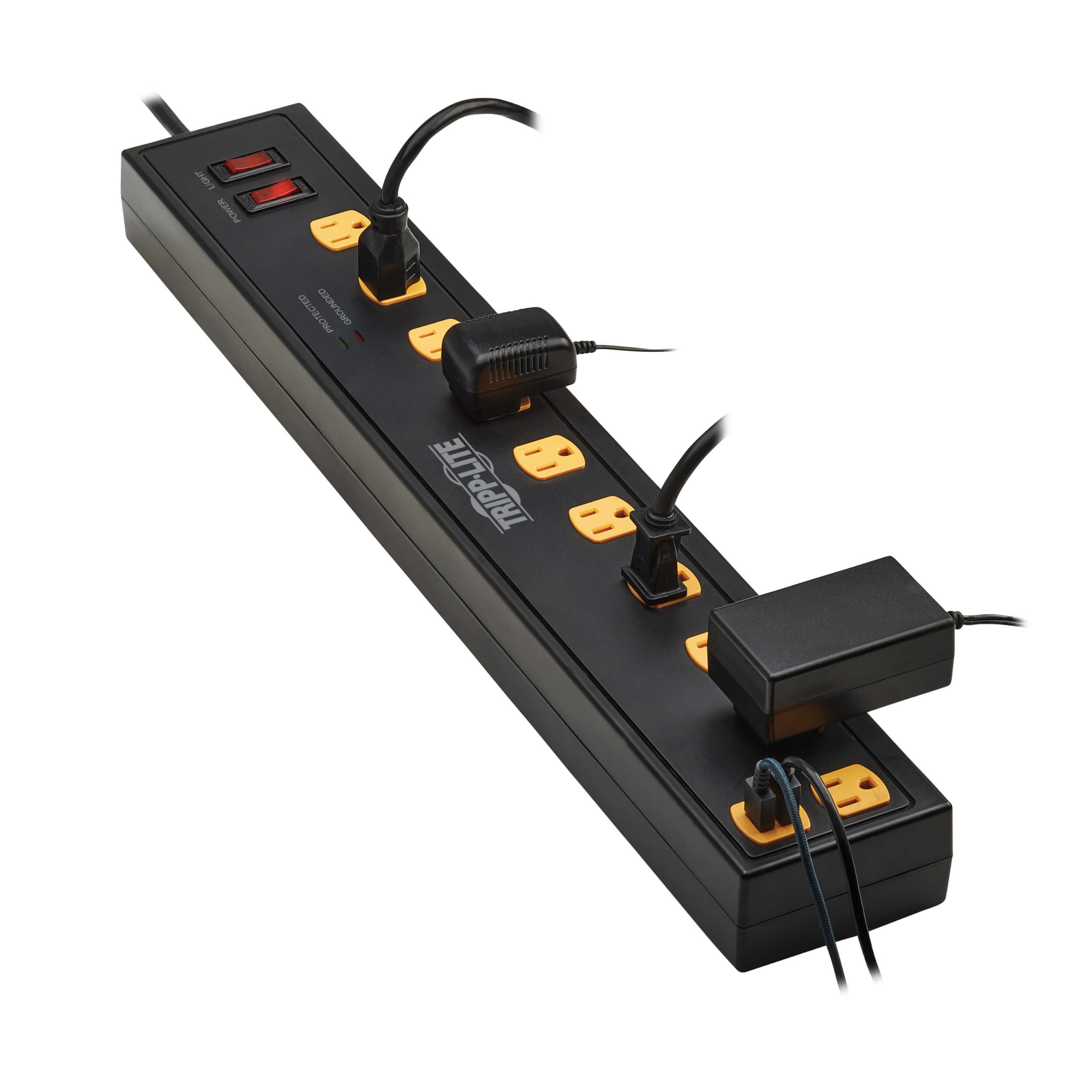 Surge 10 Outlet 2 Usb 6Ft Cord