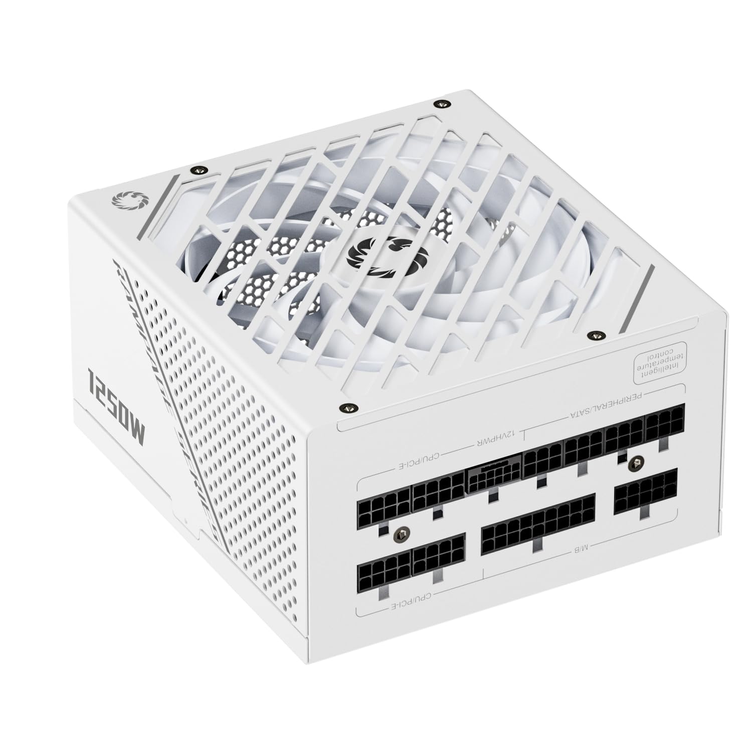 Gamemax Rampage Series, 1250W, Full Modular Power Supply, Atx 3.1 & Pcie 5.1 Ready, 80 Plus Platinum Certified, 105C Japanese Ca
