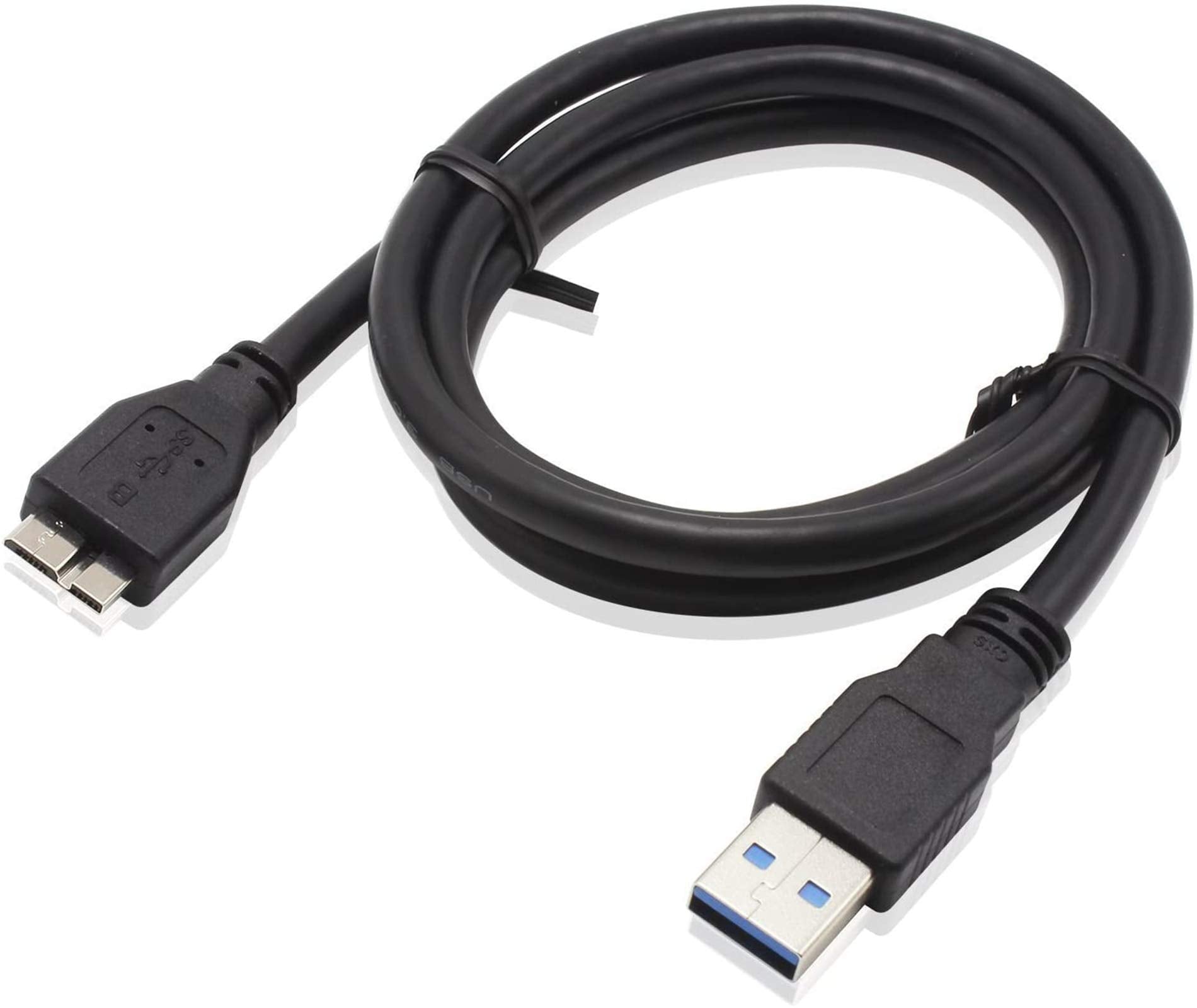 Micro Usb 3.0 Cable, External Hard Drive Cable Usb 3.0 A To Micro B Cable Compatible With Samsung Galaxy S5, Note 3, Note Pro 12