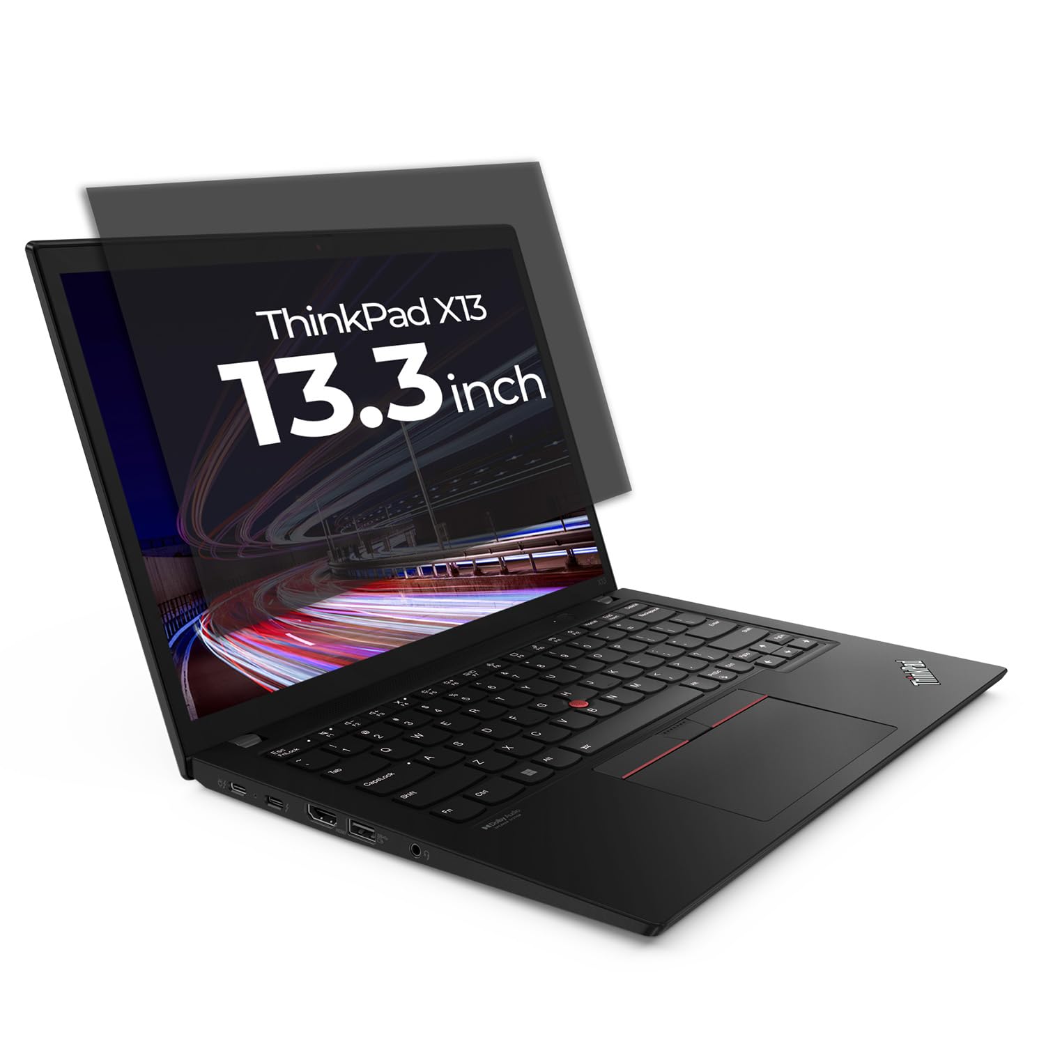 Lenovo 13.3 Bright Screen Privacy Filter (ThinkPad X13), Compatible with ThinkPad X1 Fold, X13s, L13, Z13, Anti-Peeping, Blue Li