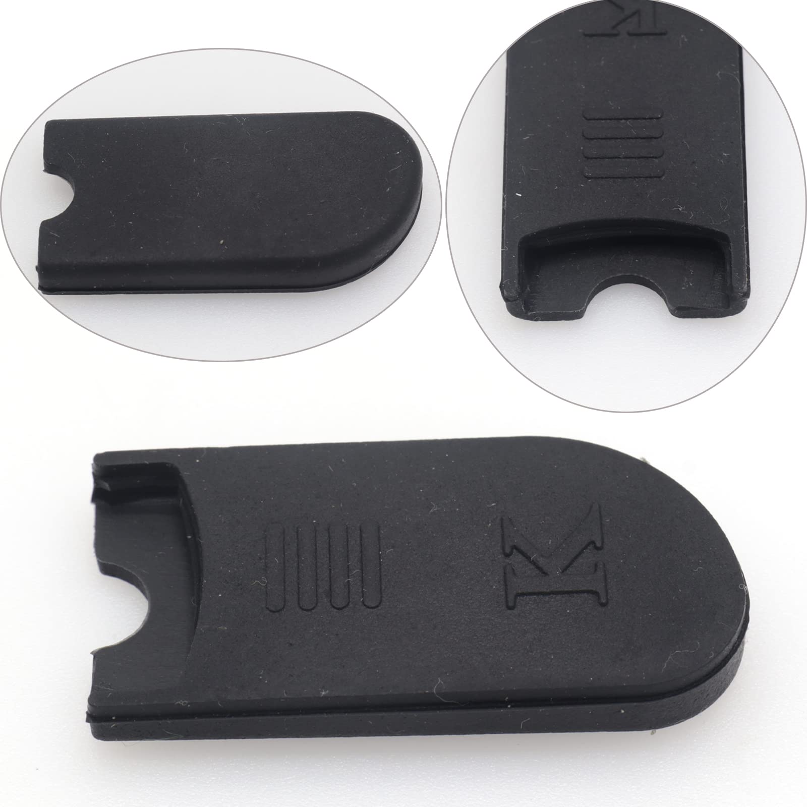 Cheerock Universal Saxophone Thumb Rest Cushion, Alto Tenor Soprano Sax Thumb Rest Pad, Saxophone Palm Key Risers Pads Finger Re