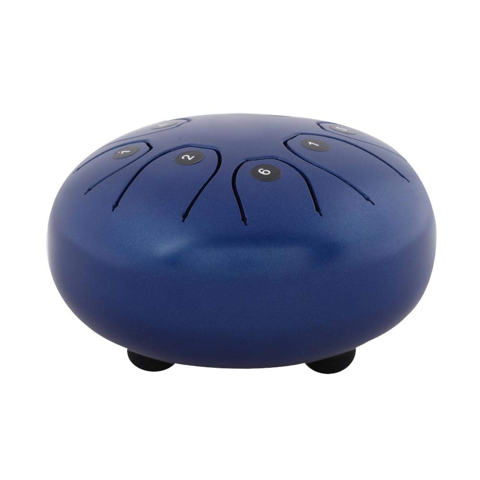Handpan Drum, Hand Pan Drum Tongue Handpan Drum Steel Tongue Drum for Home Indoor for Kids Adults Beginners(Blue)