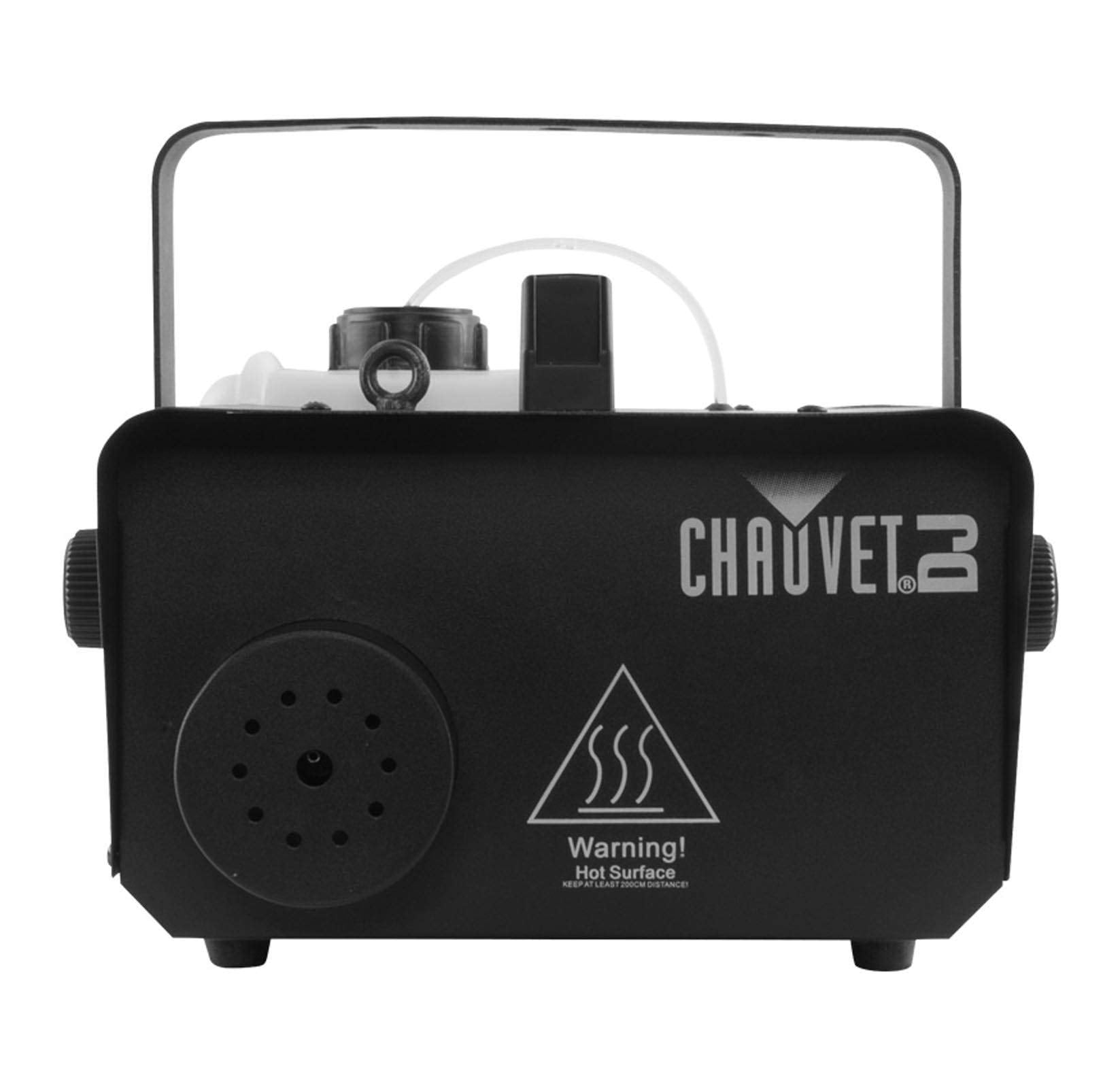 Chauvet Dj Hurricane 1600 Compact High Output Fog Machine W/Timer Remote & Automatic Shut Off, Black