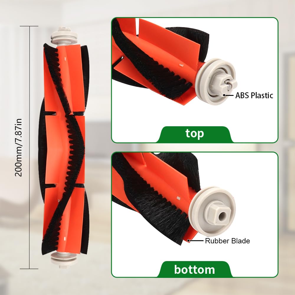 Neutop Replacement Accessories Kit Compatible With Roborock S6 S6 Pure S5 S5 Max S4 E4 E20 E25 E35 C10 S50 Robot Vacuum Parts Wi