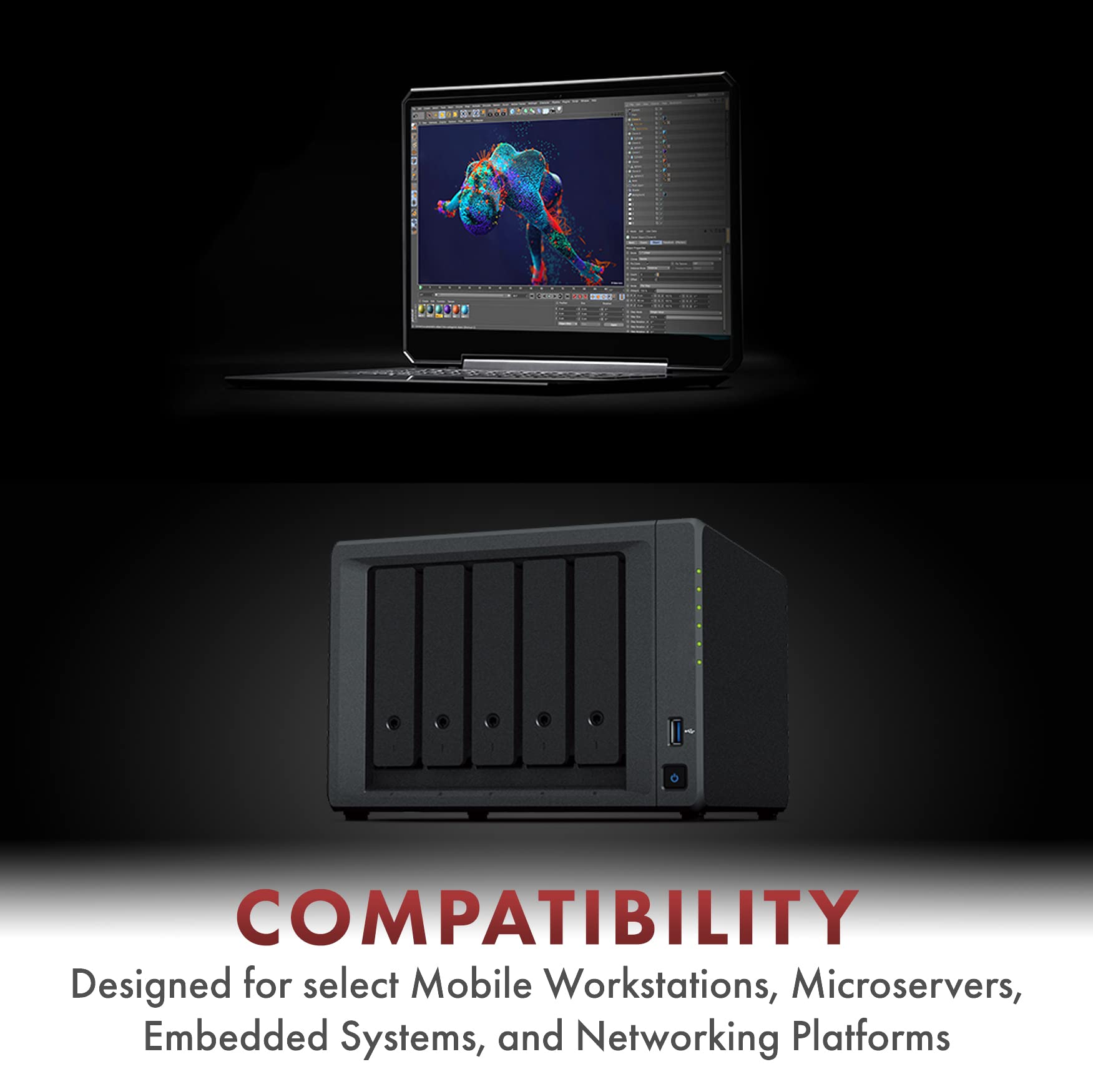 A Tech 32Gb (2X16Gb) Ram Replacement For Synology D4Ecso 2666 16G, D4Es01 16G | Ddr4 2666Mhz Pc4 21300 Ecc Sodimm 2Rx8 1.2V Memo