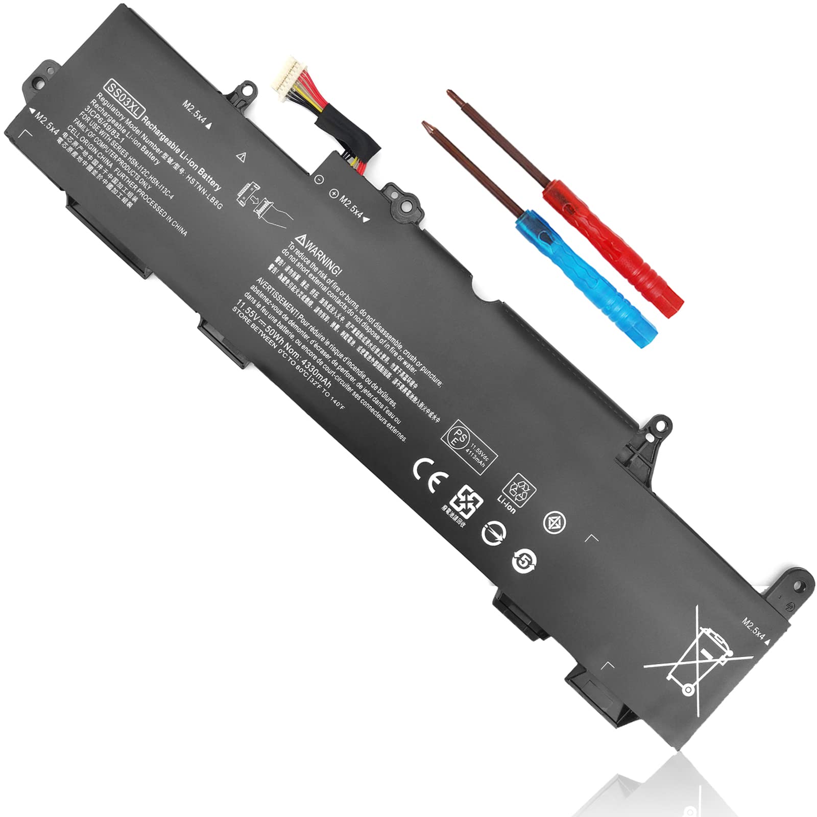 50Wh Ss03Xl 933321 855 Battery For Hp Elitebook 840 735 745 830 G5 G6 Elitebook 730 740 836 846 G5 Zbook 14U G5 G6 Ss03050Xl Pl