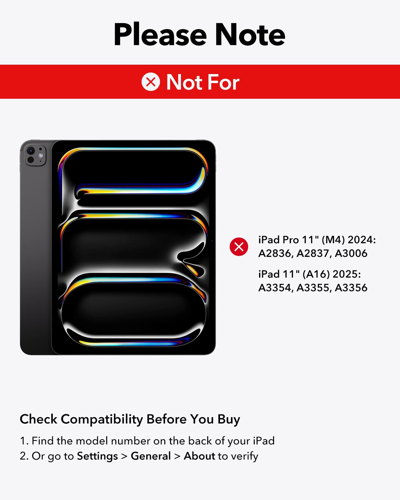 Esr Ipad Air 11 Inch Case With Keyboard (M3/M2, 2025/2024), Ipad Pro 11 (4Th/3Rd/2Nd/1St Gen) & Air 5/4Th Magic Keyboard Case, E