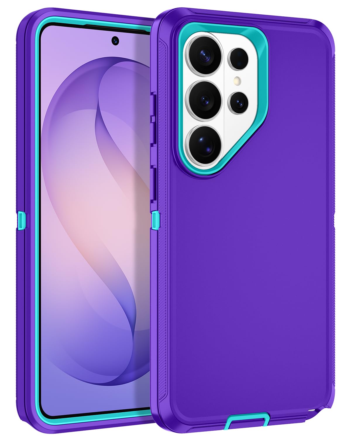 Casenplaza for Samsung Galaxy S26 Ultra Case Heavy Duty Protective Shockproof Dropproof 3-Layer Full Body Protection [Without Sc