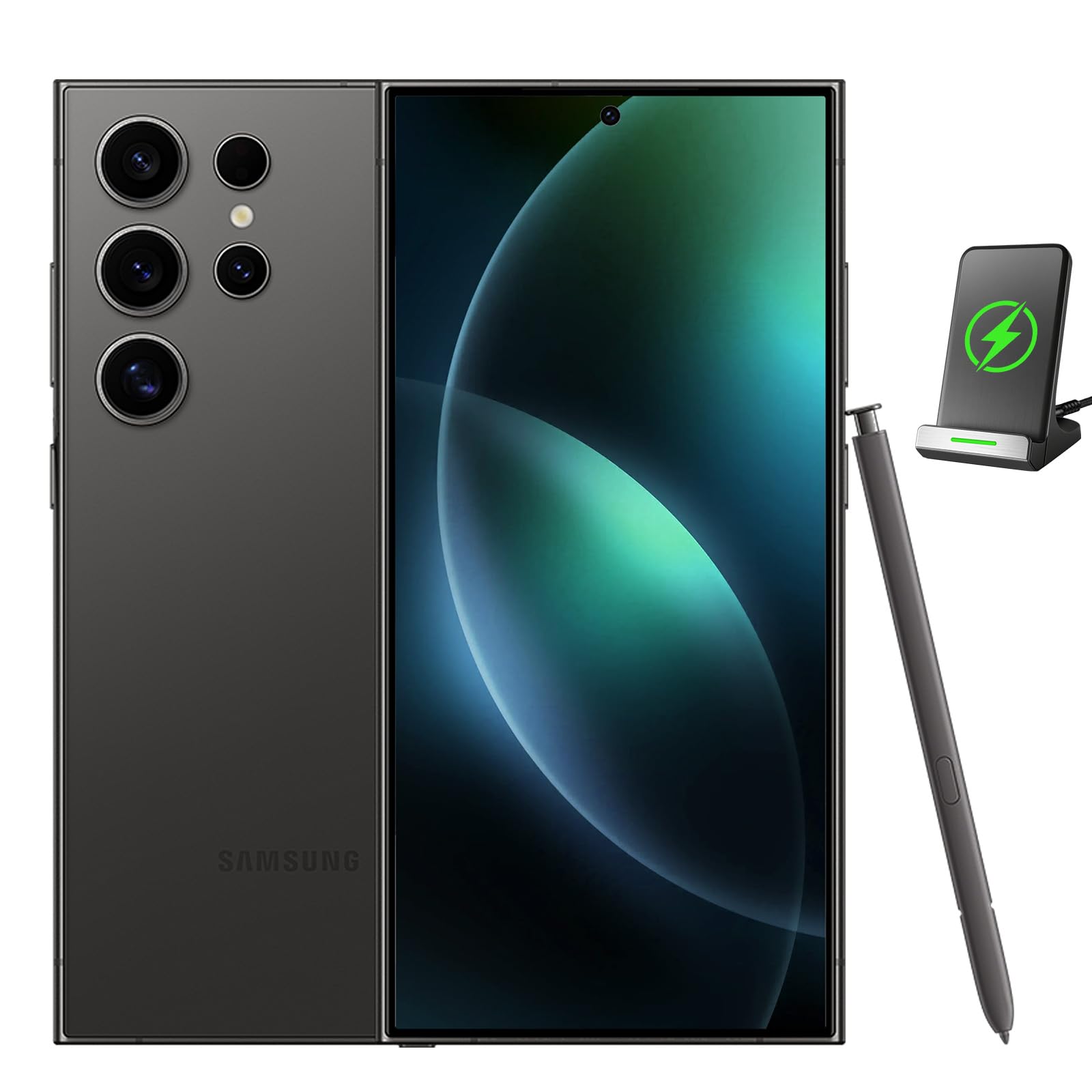 Samsung Galaxy S24 Ultra Unlocked Phone, 512GB AI Android Smartphone, 6.8 QHD+ AMOLED, 200MP Quad Camera, S Pen, All-Day Battery