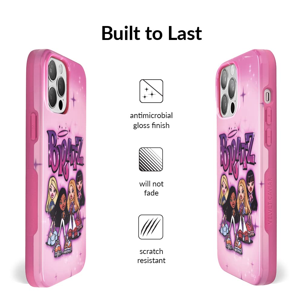 Velvet Caviar X Bratz For Iphone 13 Pro Case For Women   Cute Protective Bratz Dolls Phone Cases   Compatible With Magsafe   Pin