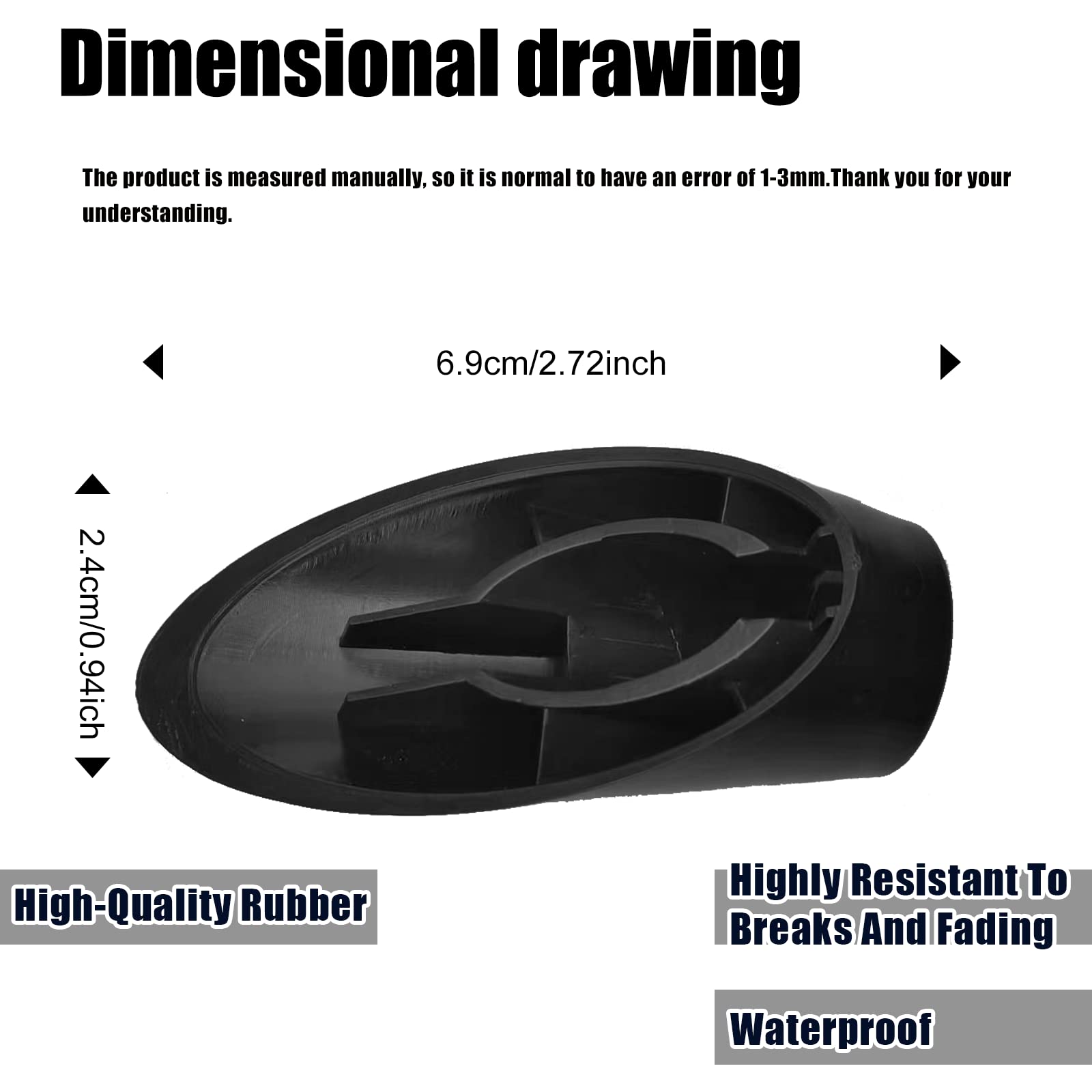 Antenna Ornament Rubber Adapter Base Compatible With 2009 2018 Dodge Ram 1500 2500 3500 4500 5500 Replace 5064395Af Manual Radio