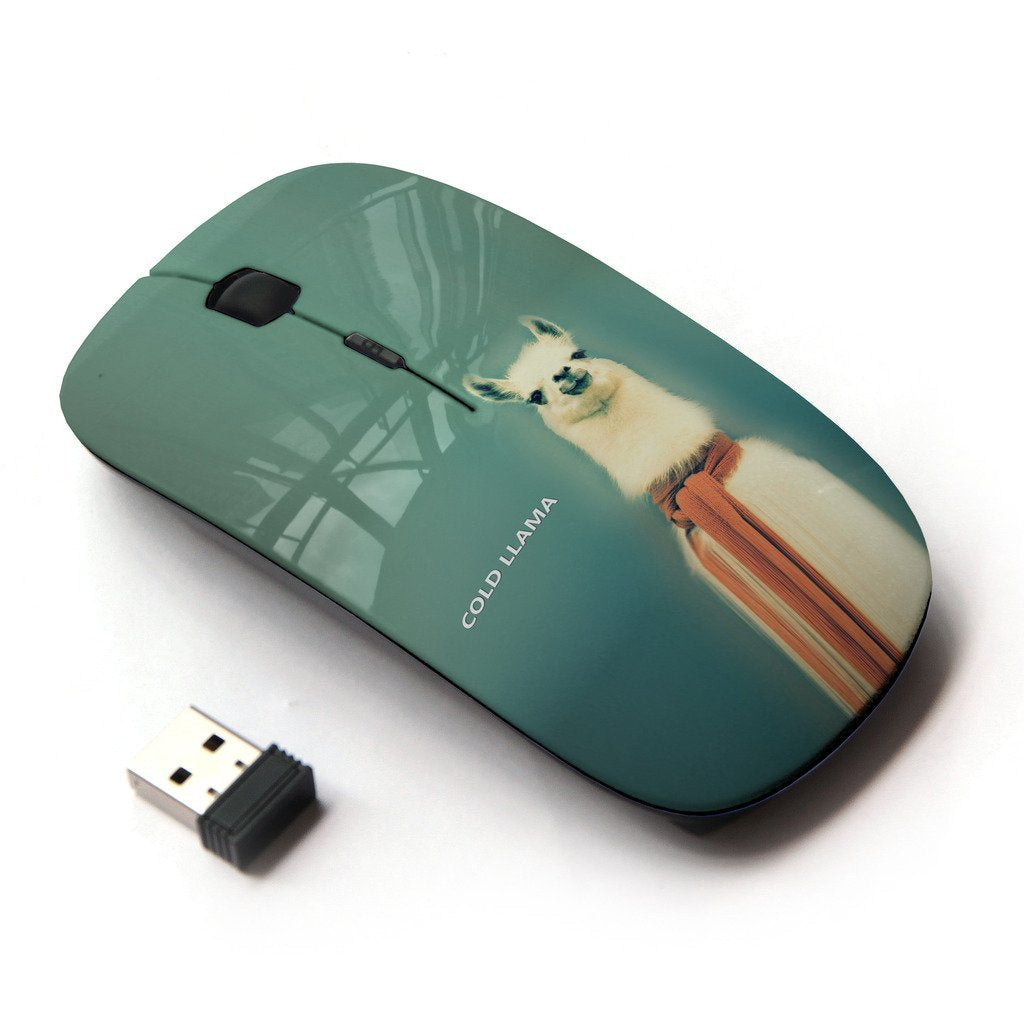 Koolmouse [ Optical 2.4G Wireless Mouse [ Cold Llama   Funny ]