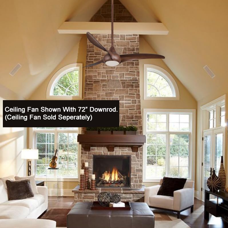 Minka-Aire 72 Inch Ceiling Fan Downrod - Distressed Koa - Dr572-Odk