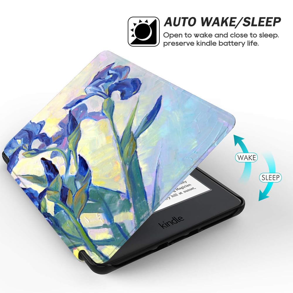 Scsvpn Case For 6.8'' Kindle Paperwhite (11Th Generation 2021) & Kindle Paperwhite Signature Edition, Lightweight Slim Smart Pu