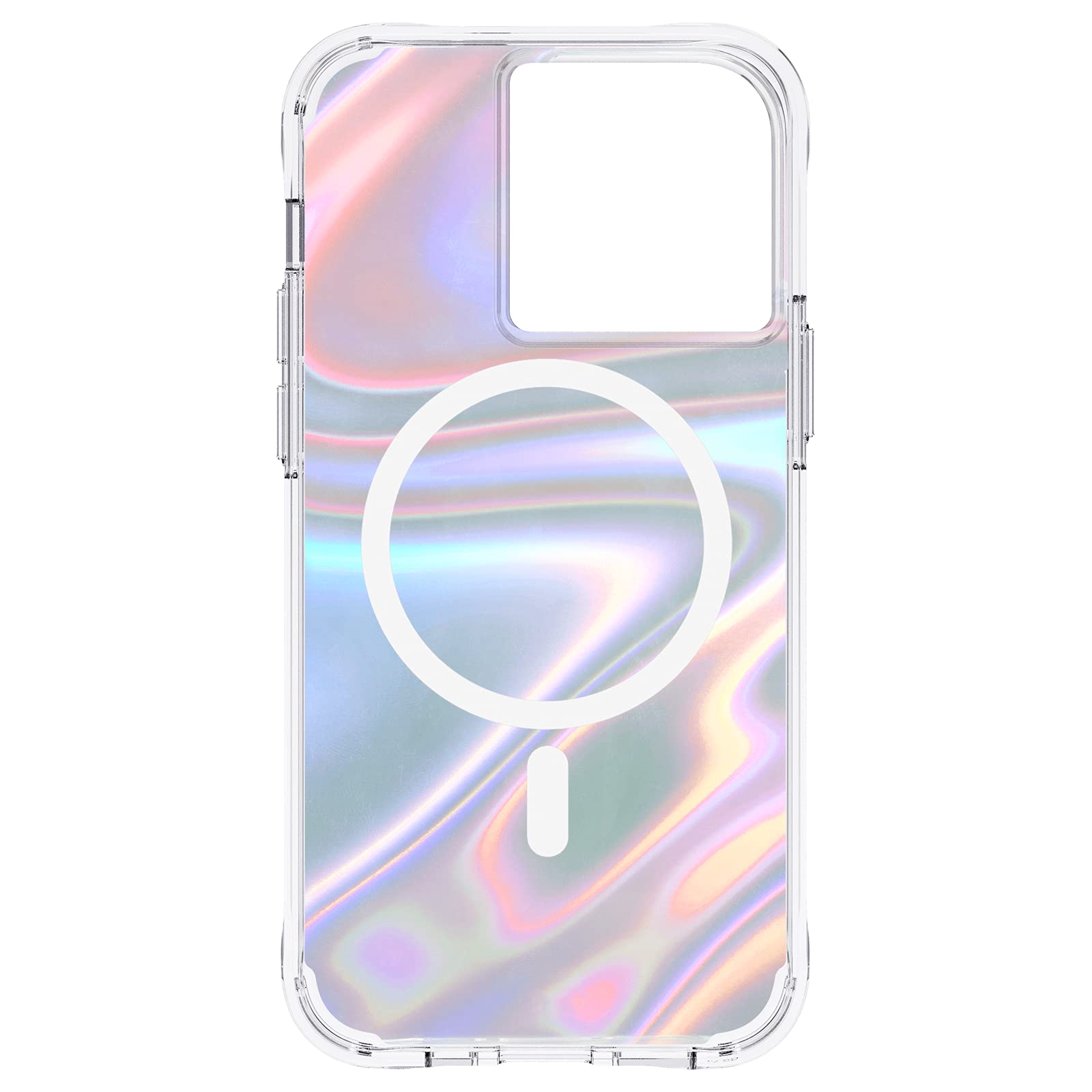 Case Mate Iphone 13 Pro Case [10Ft Drop Protection] [Compatible With Magsafe] Soap Bubble   Phone Case For Iphone 13 Pro   Iride