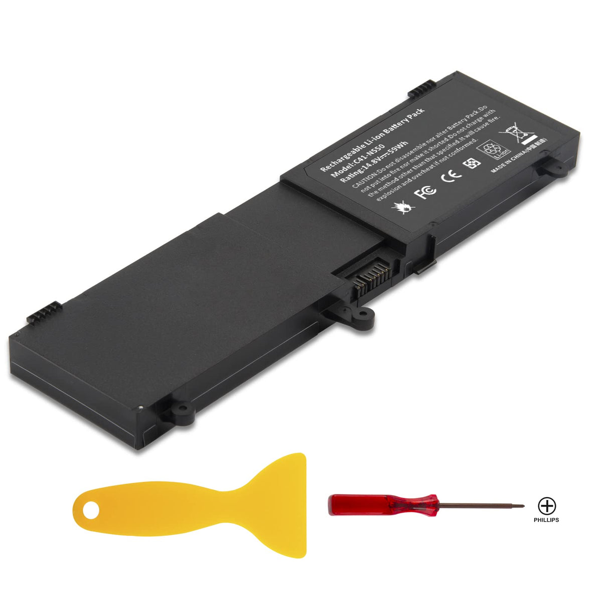 Tree.Nb C41 N550 Battery Replacement For Asus Asus N550 N550Ja N550Jv N550J N550X47Jv N550X47Jv Sl N550Jk Q550L Q550Lf G550 G550