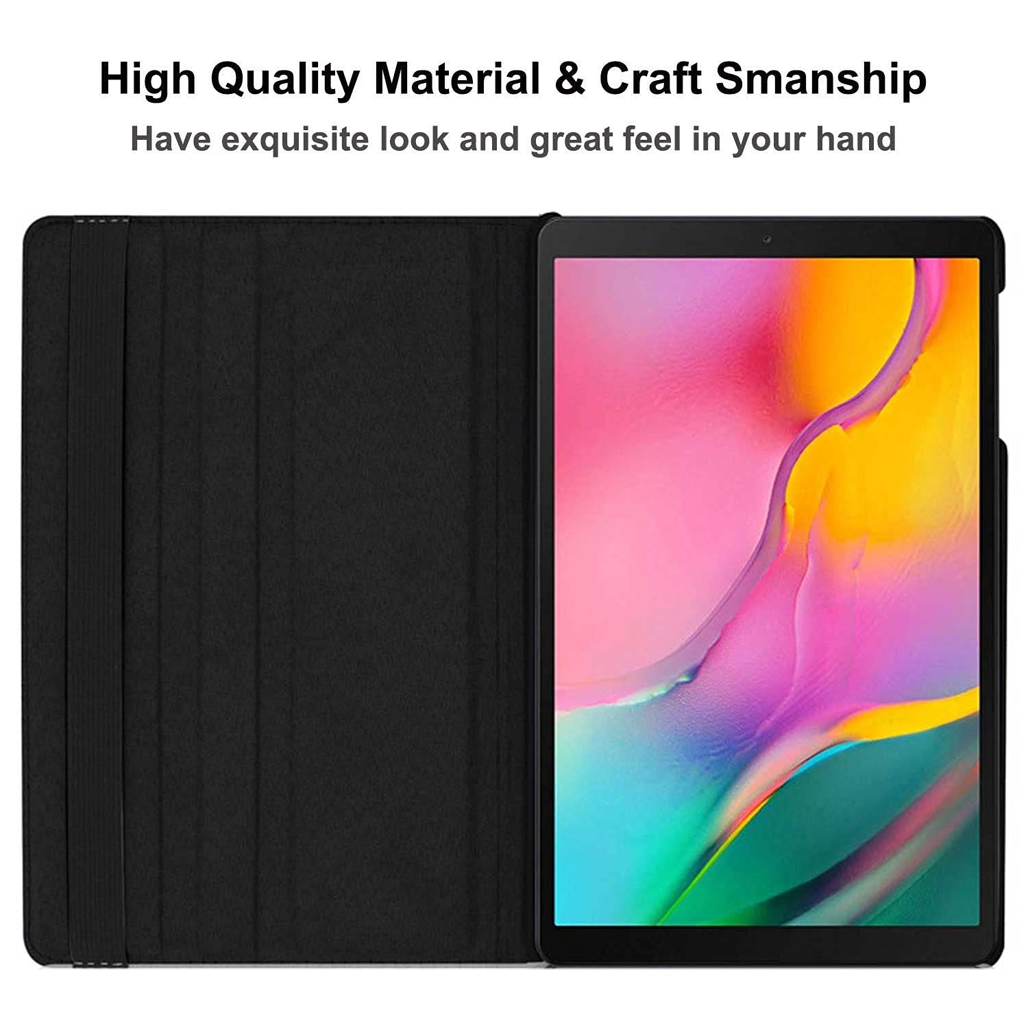 Case For Samsung Galaxy Tab S5E 10.5 Inch 2019 (Sm T720 T725 T727)   360 Degree Rotating Stand Case Full Protective Smart Cover,