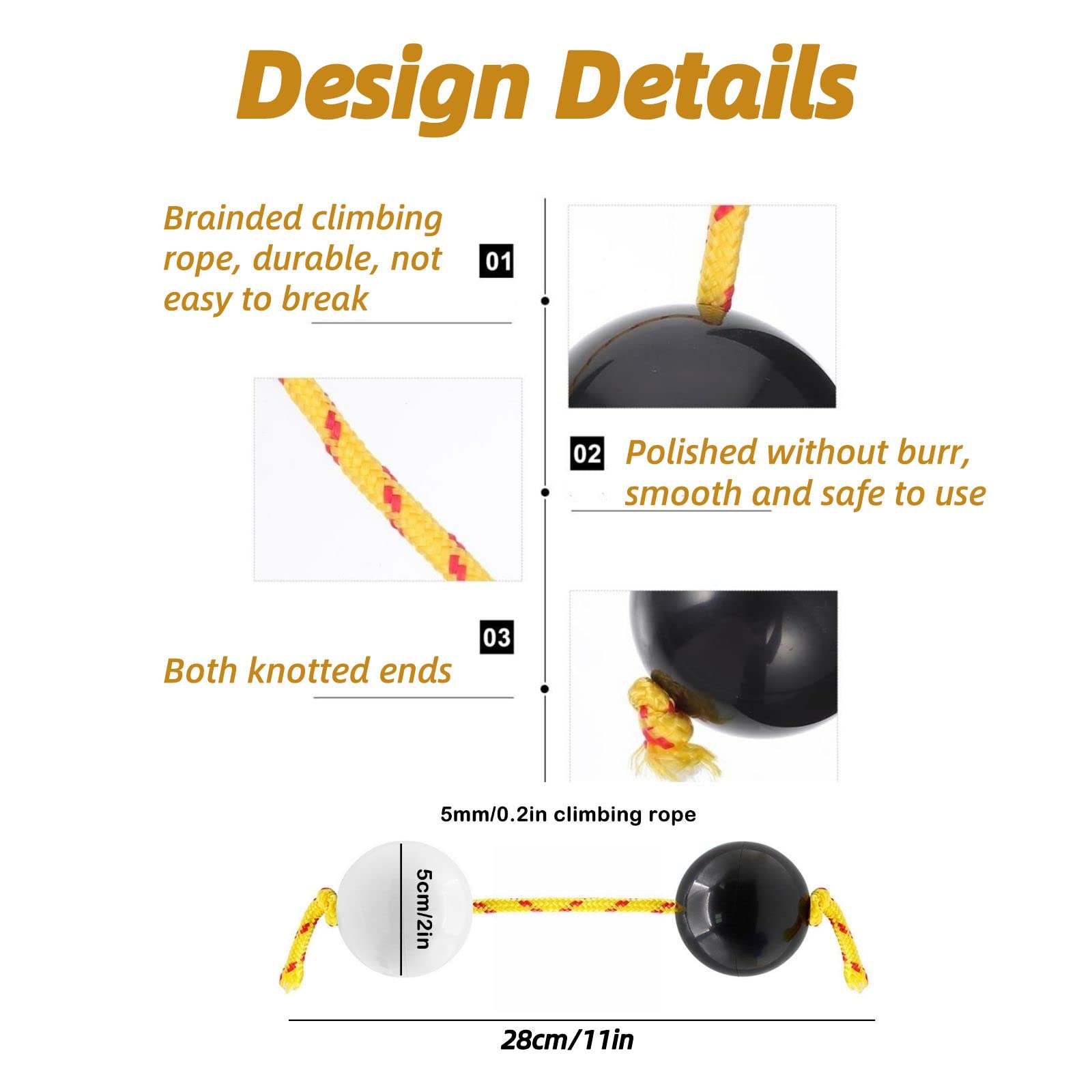 Aslatuas Rhythmic Ball Kashaka Instrument, Two Pair Abs Kashaka Music Egg Shakers, Double Gourd, Easy To Play For Adults And Tee