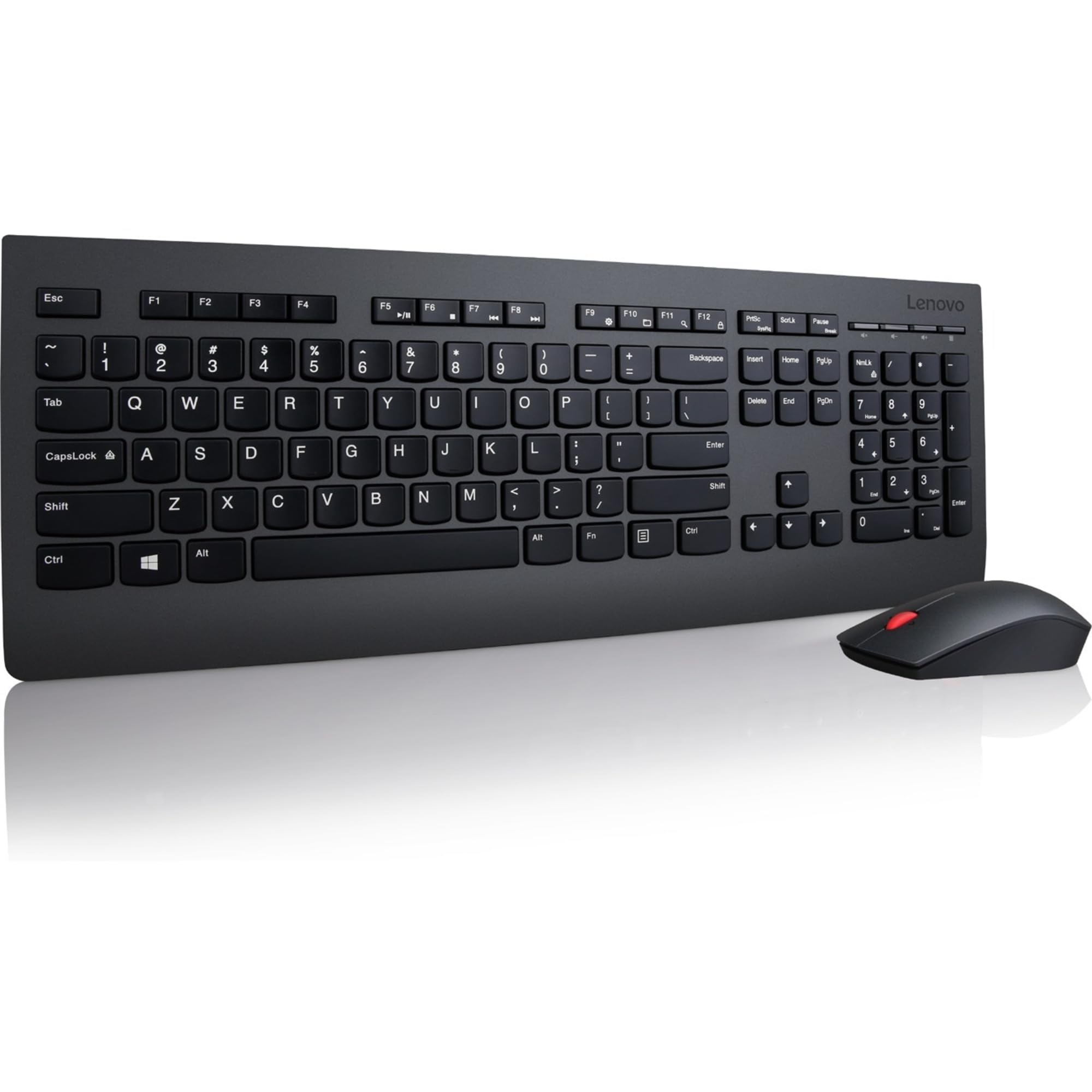 This Sleek And Stylish Full Size Keyboard And Mouse Combo Offers Exceptional Qua
