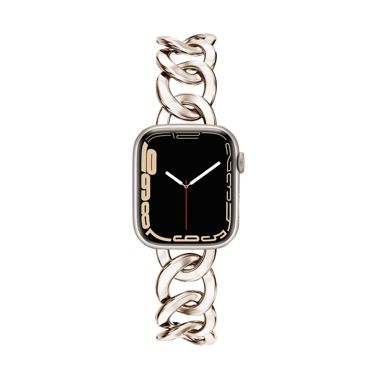 Kolgios 38/40/41Mm Starlight Cool Chain Women Stylish Smartwatch Band Compatible For Apple Watch Bands Series 9/8/7/6/Se/5 Repla
