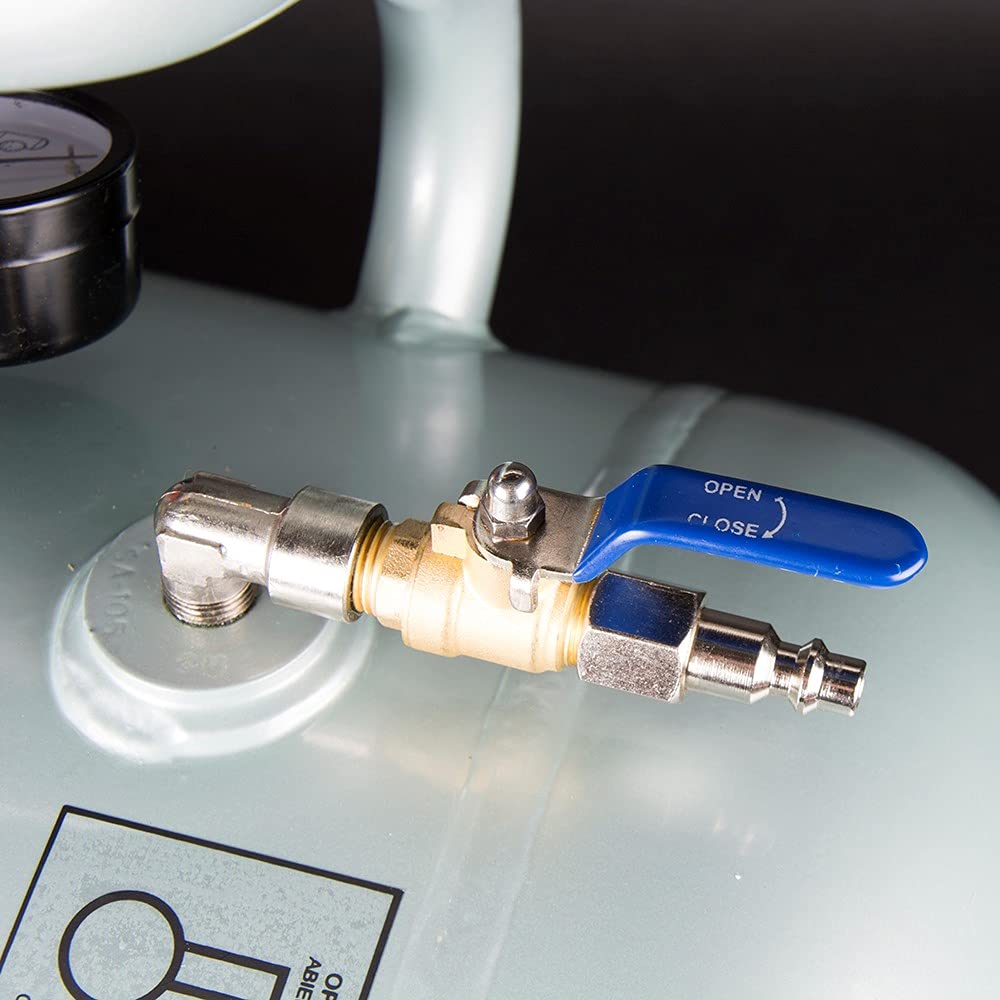 Metabo Hpt Reserve Air Tank | Five Quick Connect Couplers | 10 Gallon Capacity | Asme Certified | Ua3810Ab