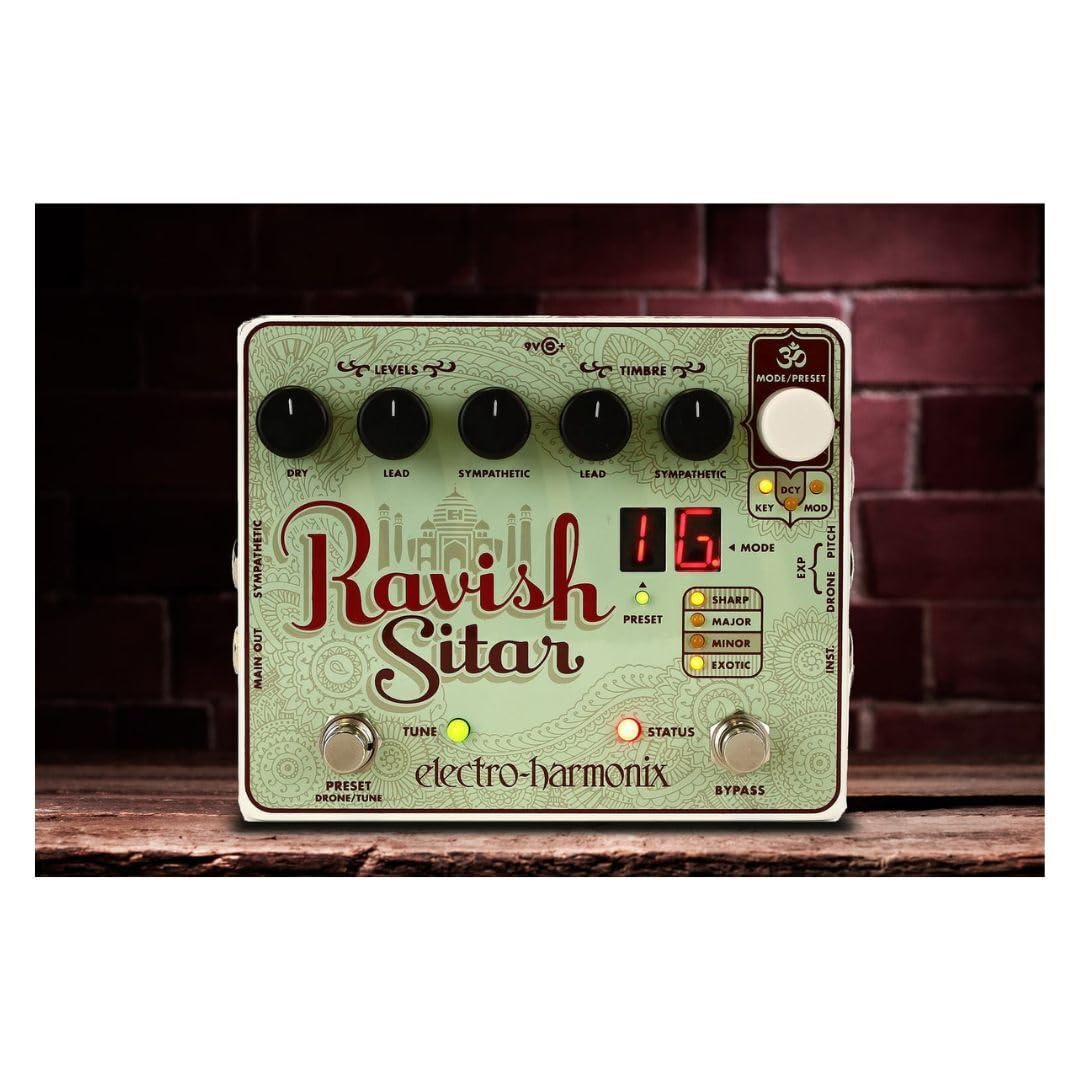 Electro Harmonix Ravish Sitar Emulator Pedal